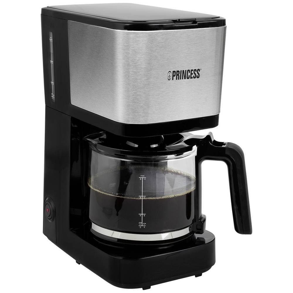 PRINCESS Kaffeebereiter Filter-Kaffeemaschine - Liter 1.25 Glaskanne