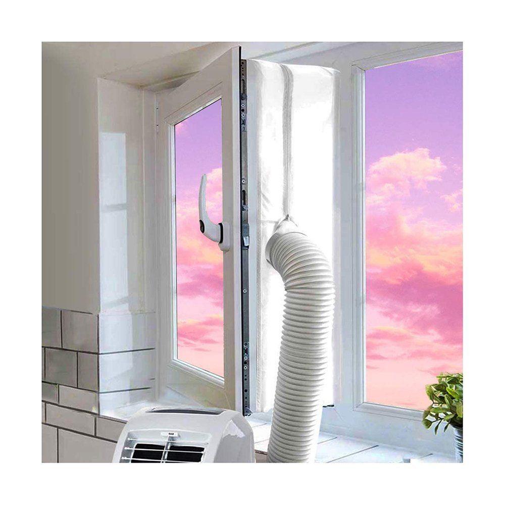 am 400 für cm TUABUR Klimaanlagenschlauch befestigt, Fenster Ablufttrockner, Fensterdichtung