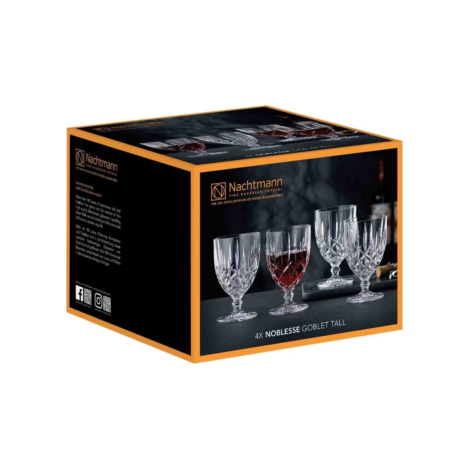 Nachtmann Weinglas Noblesse Weingläser 350 ml 4er Set, 4-tlg., Glas