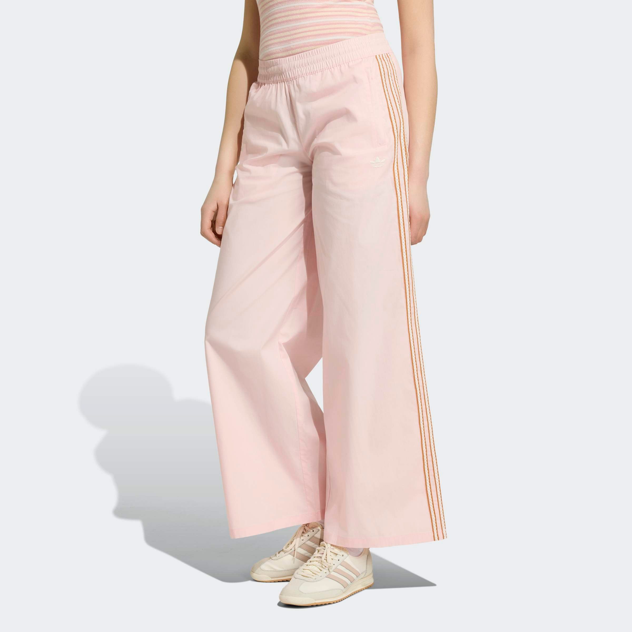 adidas Originals Sporthose ADIDAS ORIGINALS SUMMER GLOW, WEITES BEIN für Erwachsene, mit Gummizug, aus Baumwolle, normal-weite Passform