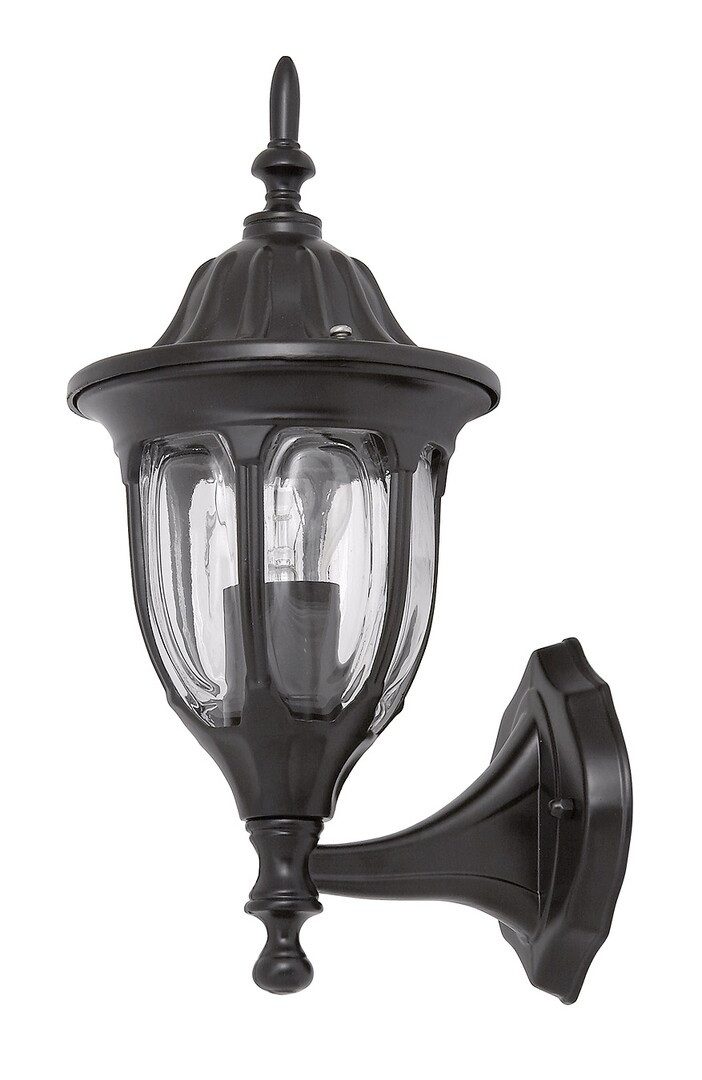 Rabalux Außen-Wandleuchte "Milano" Metall, schwarz, E27, IP43, L370mm