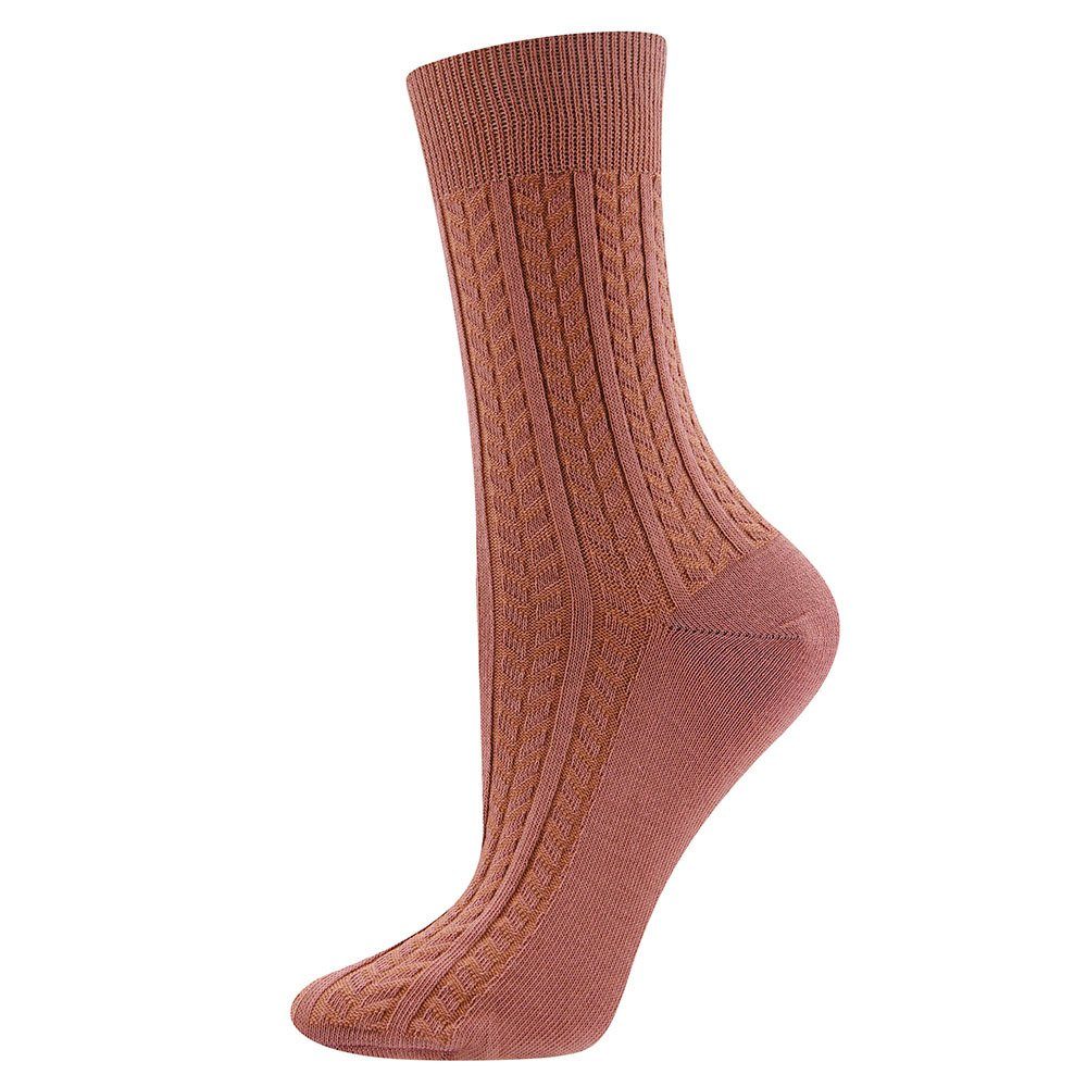 Cóndor Knee-High Socken – 6x2 Rippe, Marine, 75% Baumwolle, Maschinenwaschbar