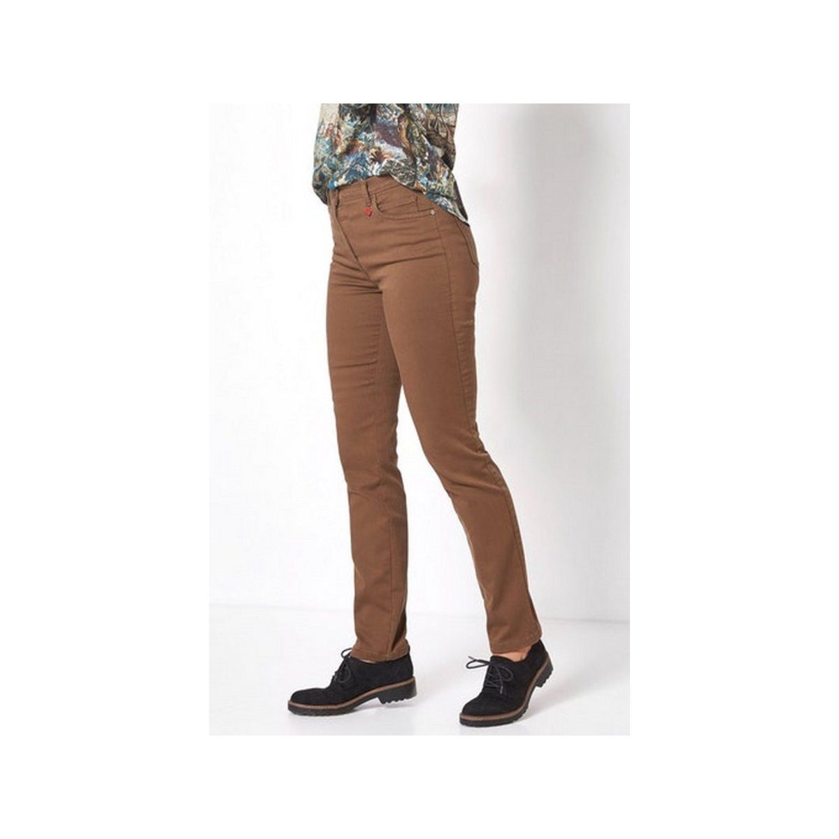 TONI Shorts regular (1-tlg) braun