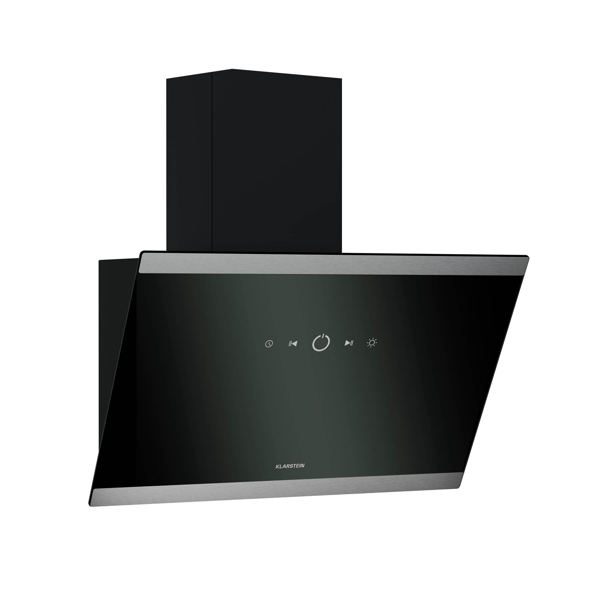 Klarstein Deckenhaube FlashLine FlashLine, Dunstabzugshaube Küche Abzughaube Abluft Umluft Edelstahl LED