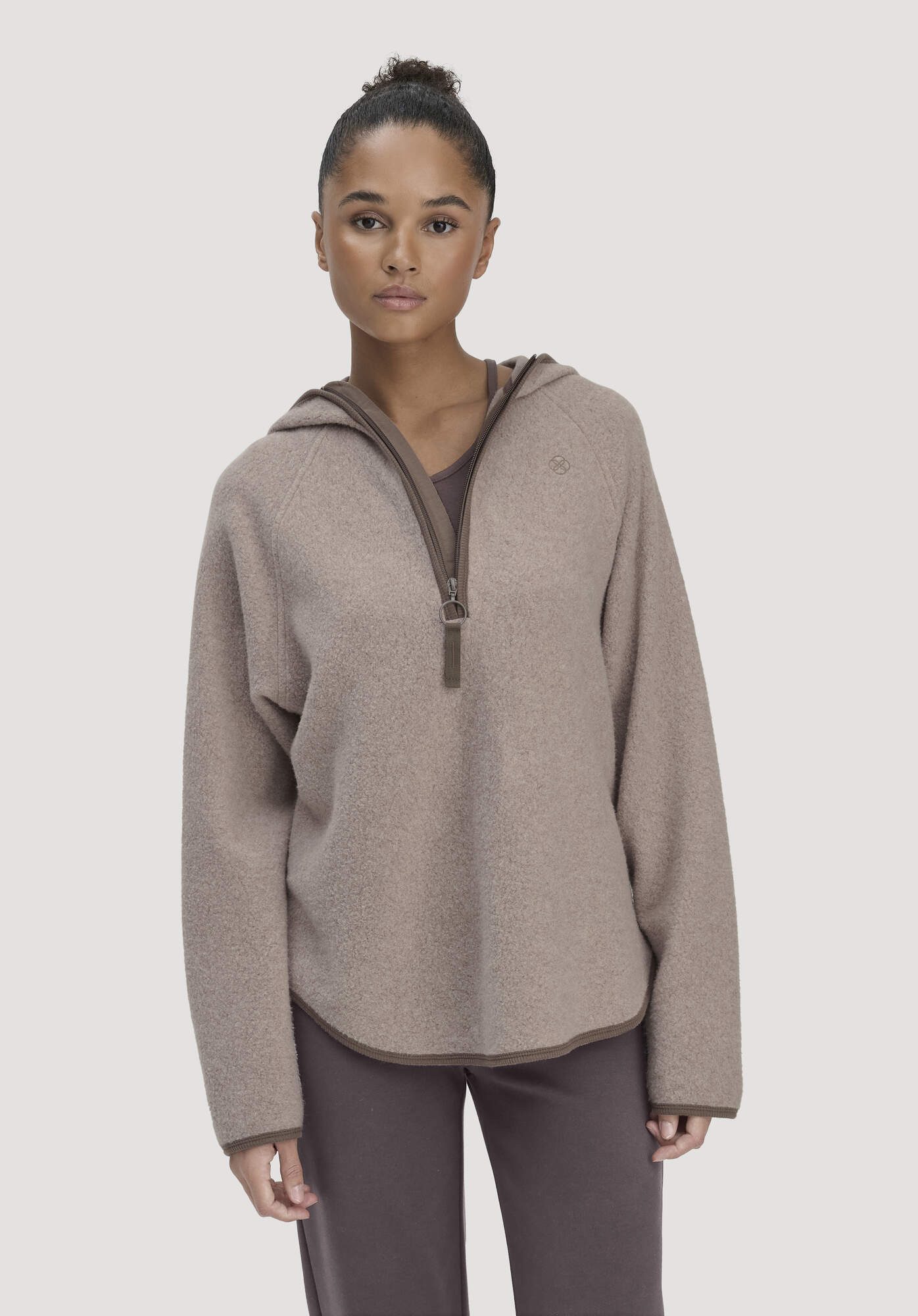 Hessnatur Fleecepullover Relaxed ACTIVE LIGHT aus reiner Bio-Baumwolle (1-t günstig online kaufen