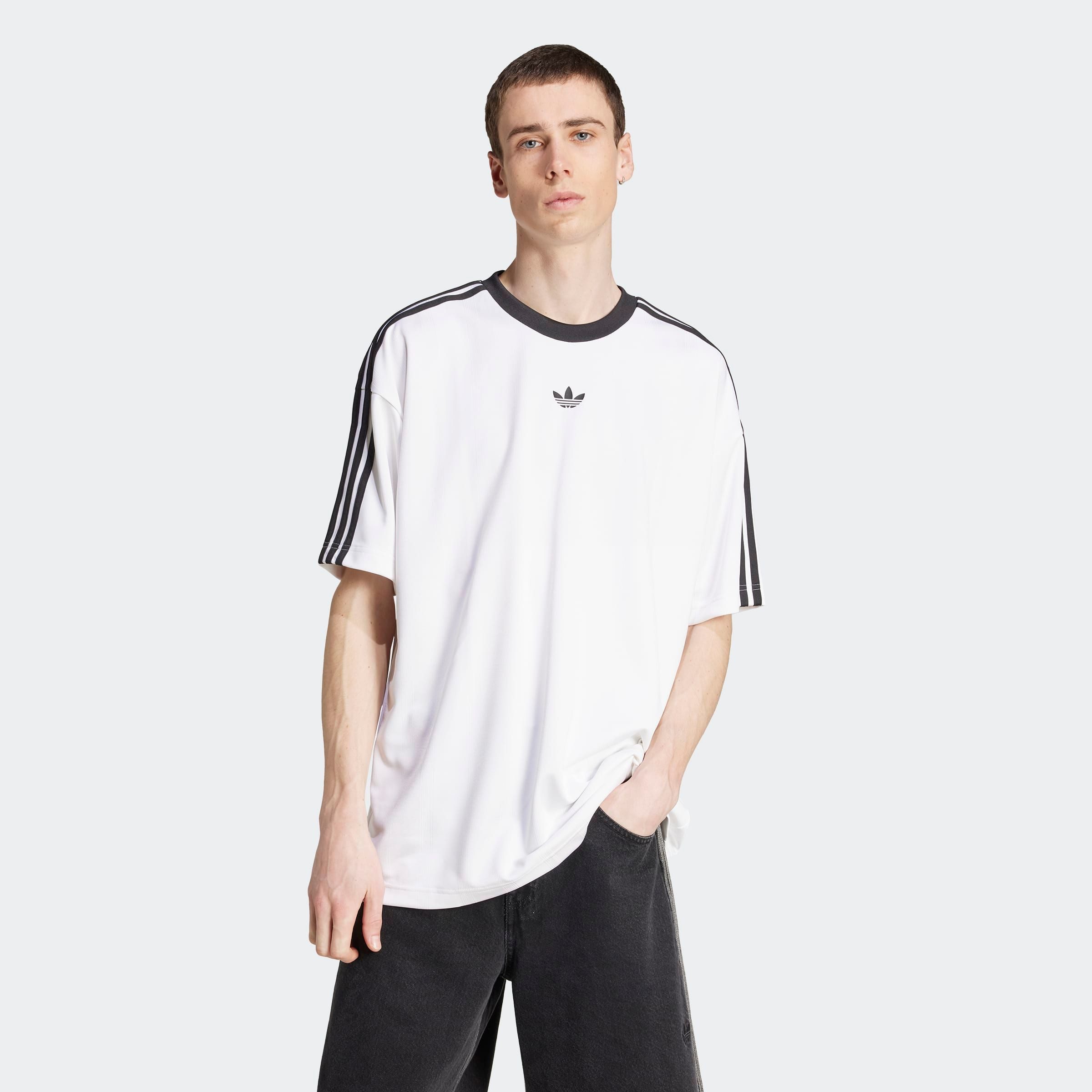 adidas Originals T-Shirt JACQUARD JERSEY günstig online kaufen