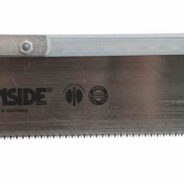 IRONSIDE Bügelsäge Feinsäge 250mm umlegbar mit Holzheft Handsäge Gartensäge Säge Werkzeug