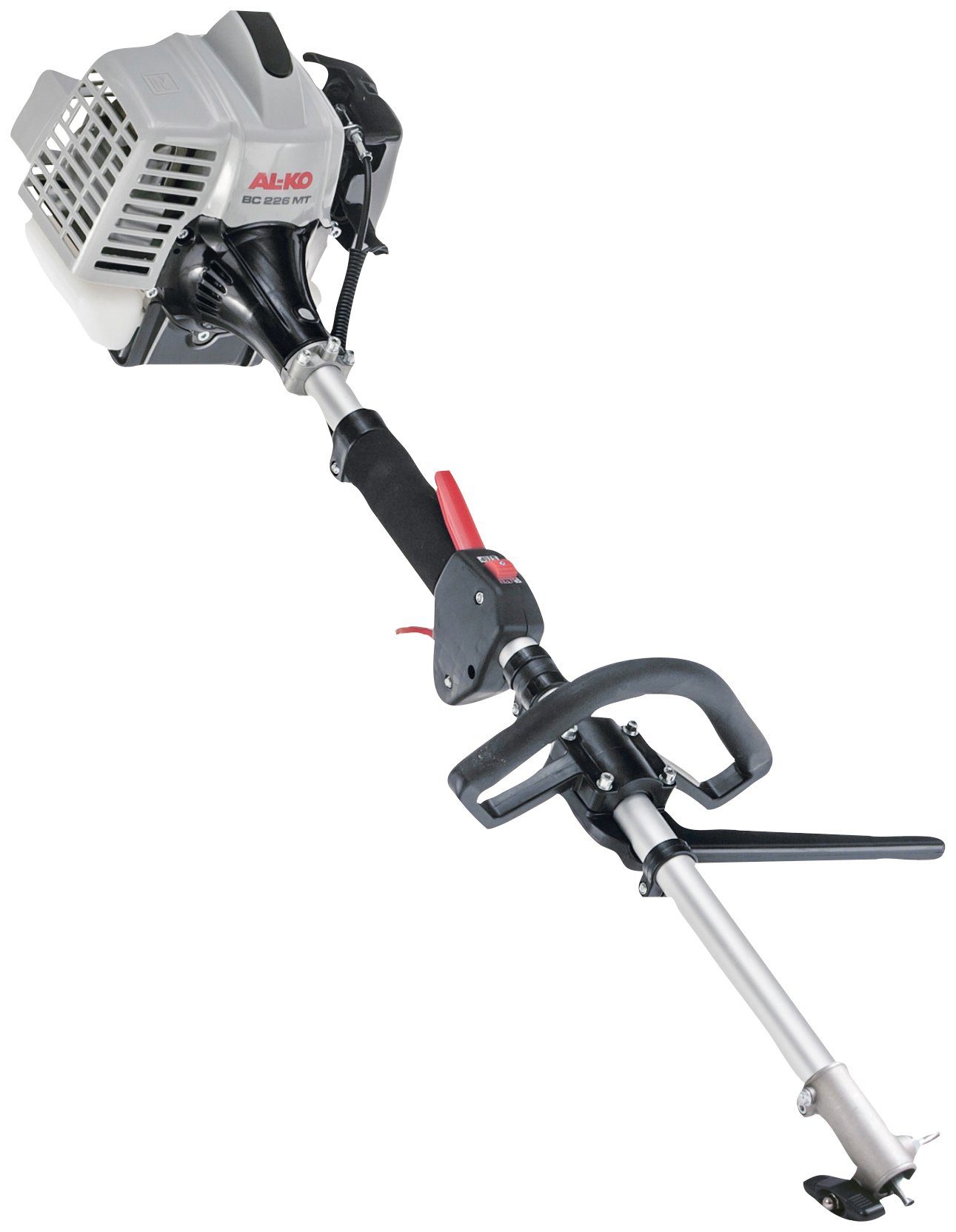 AL-KO Benzin-Motorsense BC 260 MT Multitool, 25 cm Arbeitsbreite Messer, 41 cm Arbeitsbreite Faden, Komplett-Set mit Schaftverlängerung