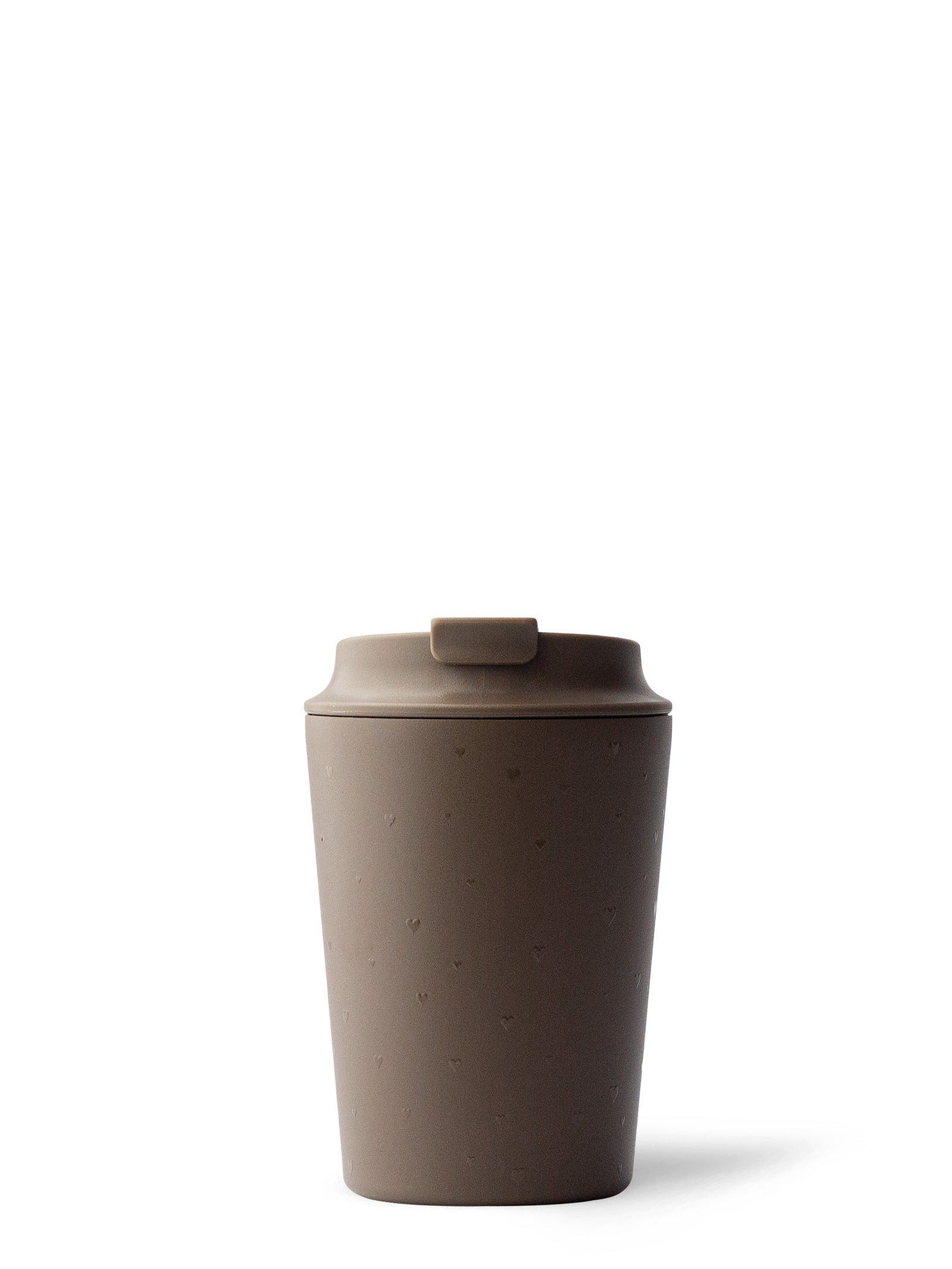 MAMEIDO Thermobecher, Edelstahl, Kunststoff, Silikon, doppelwandig isoliert, auslaufsicher in 350ml, 470ml, 700ml & 1200ml
