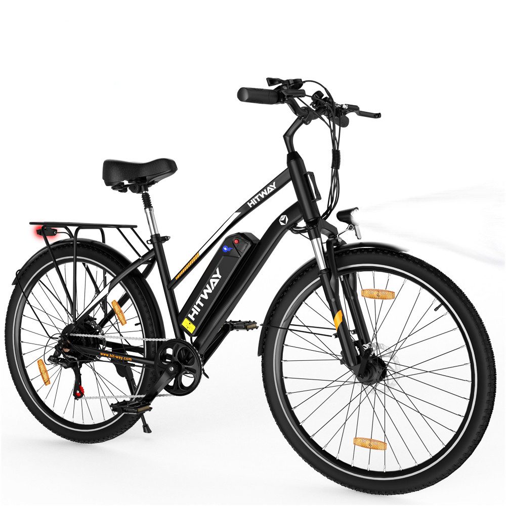 E-Bike 28" Elektrofahrrad Cityrad für Damen Herren Pedelec bis zu 35-90km