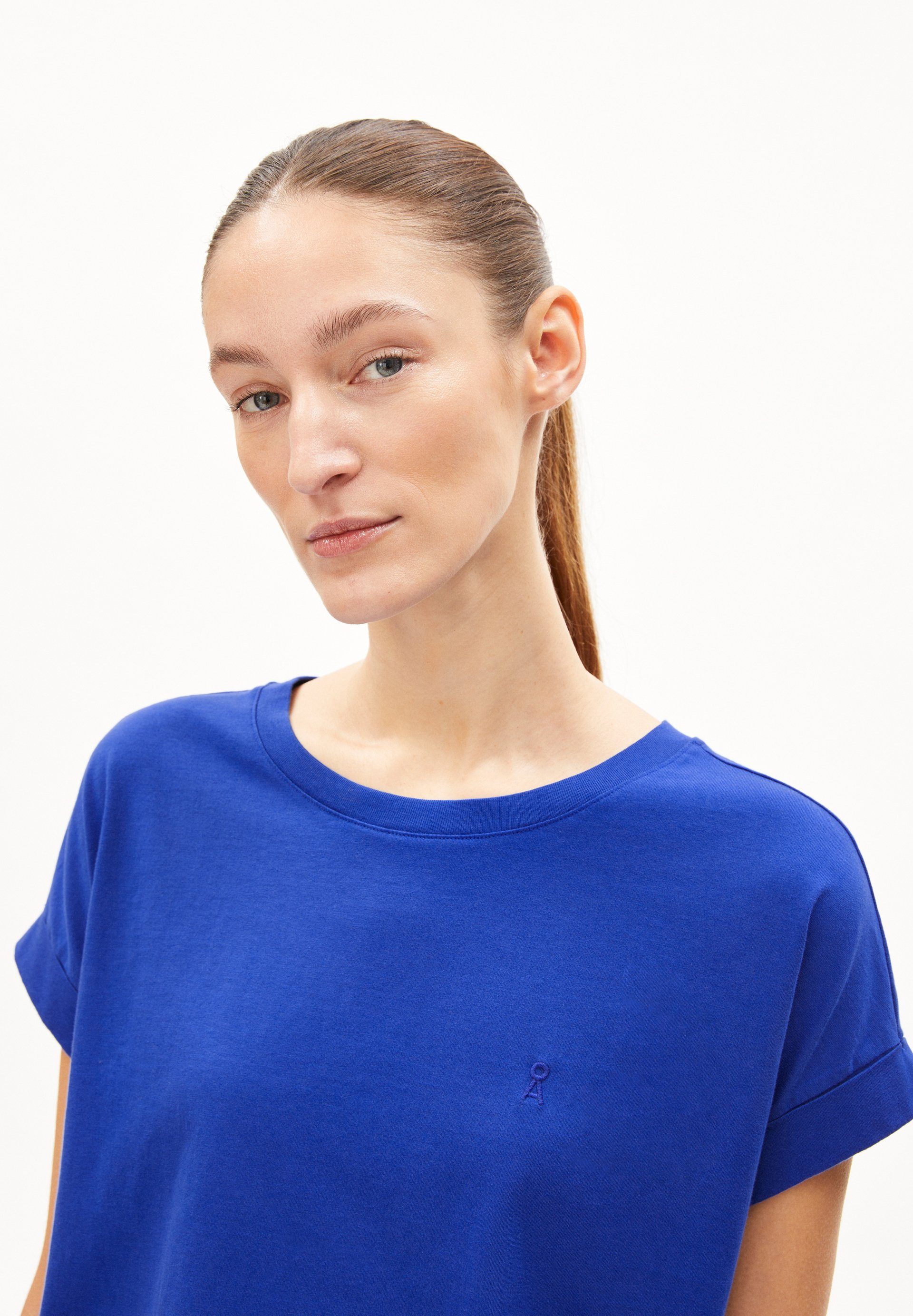 Armedangels T-Shirt IDAARA T-Shirt aus Bio-Baumwolle Loose Fit