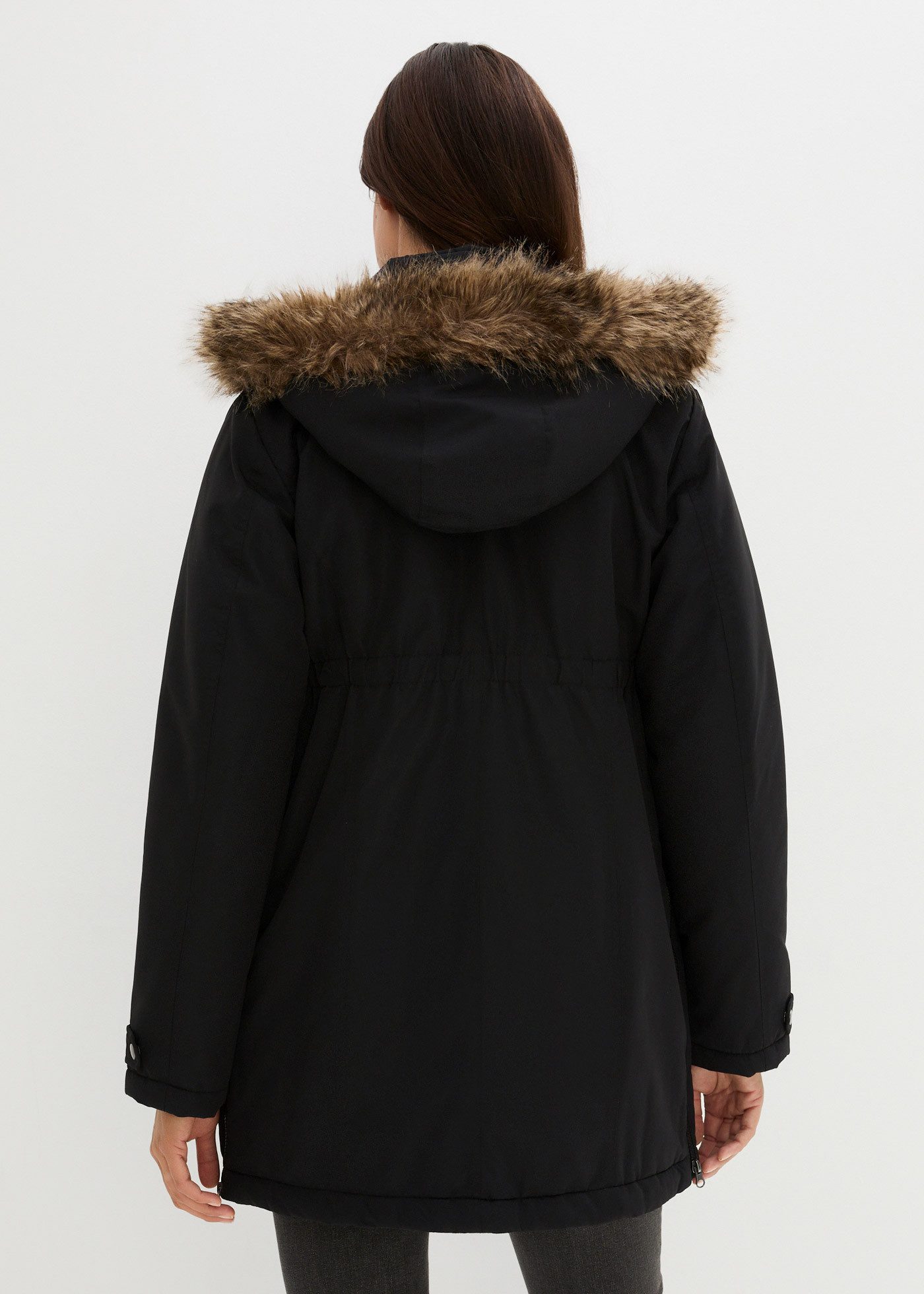 bonprix Umstandsjacke mit elastischem Gummizug, seitlicher Erweiterung durch Reißverschlüsse