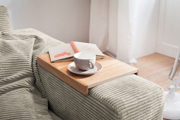 KAWOLA Sofa MADELINE, Cord 2-Sitzer od. 3-Sitzer versch. Farben