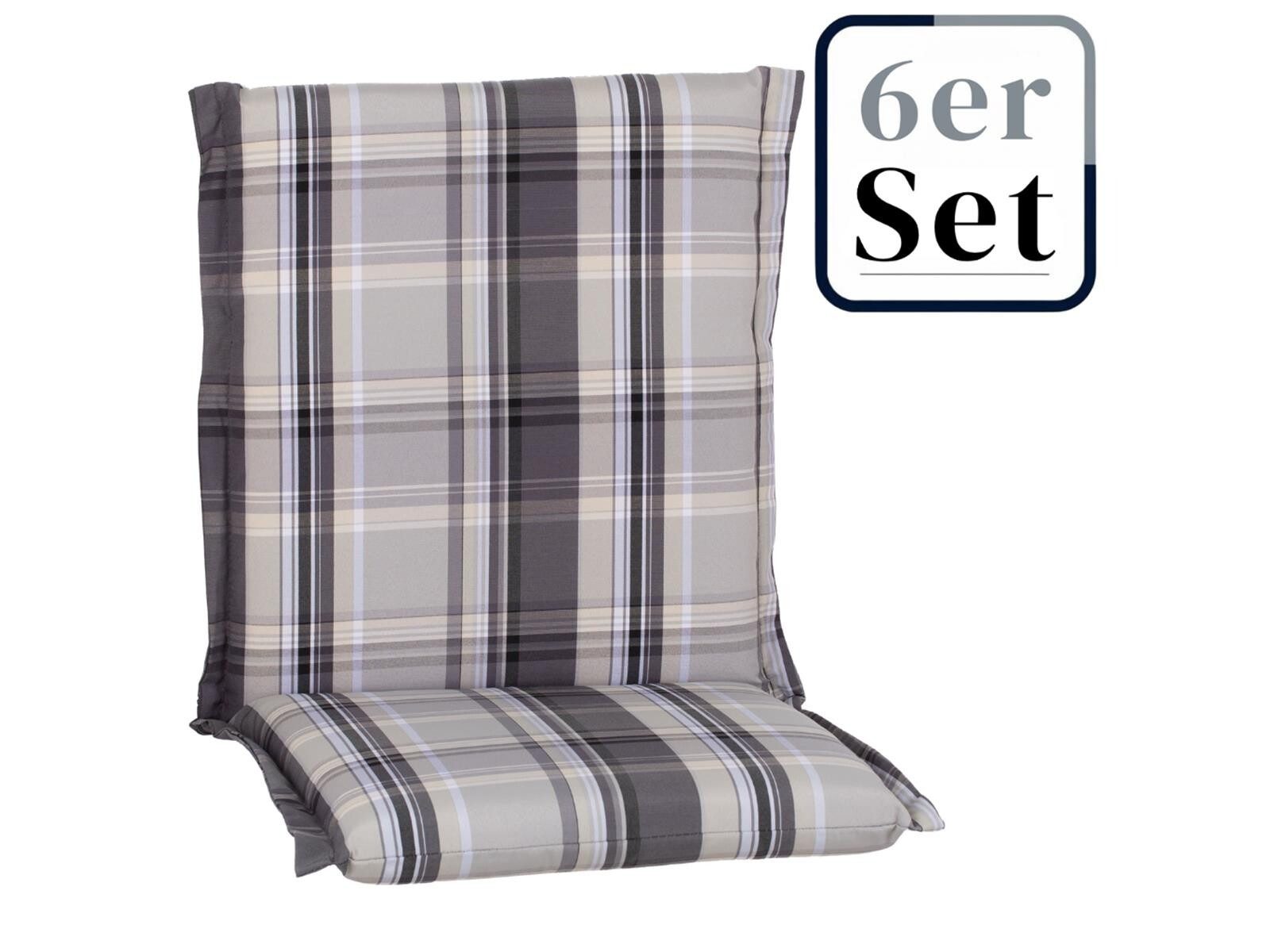 Green Spirit Polsterauflage Auflagen-Serie »Atika« grau, (Set, 6 St., 6er Set)