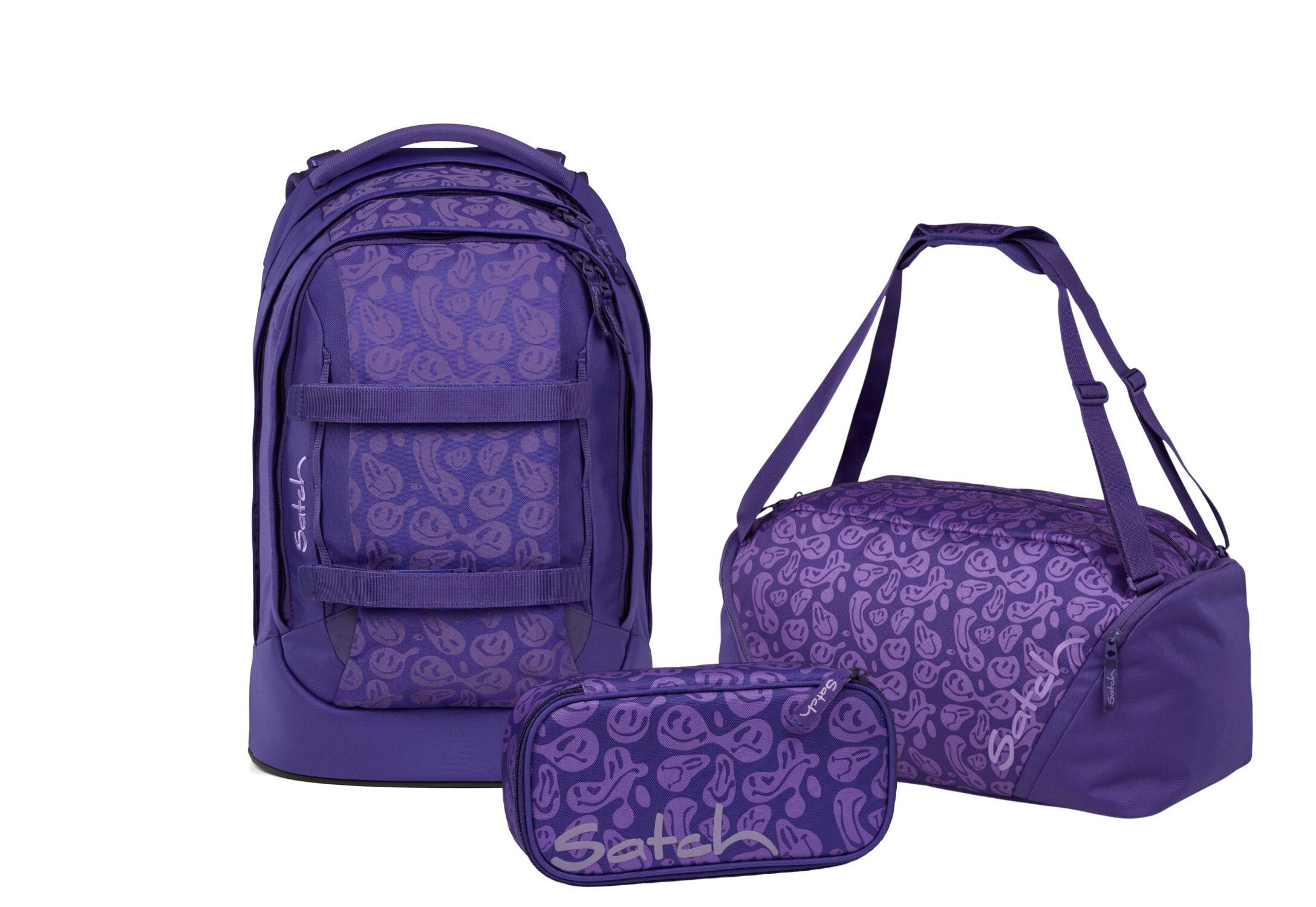 Satch Schulranzen Schulrucksack-Set PACK Bright Faces günstig online kaufen
