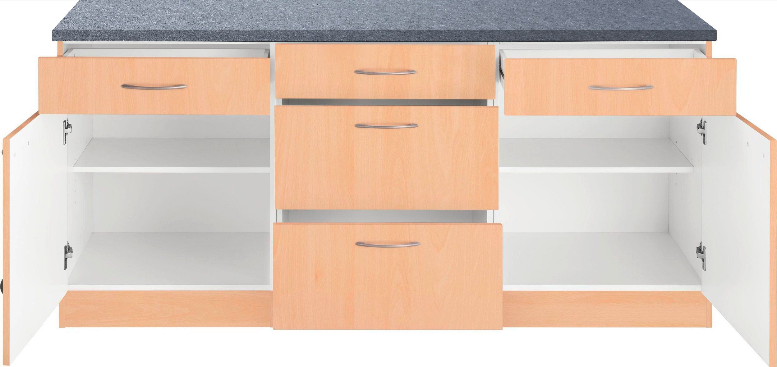 wiho Küchen Unterschrank Kiel 180 cm breit