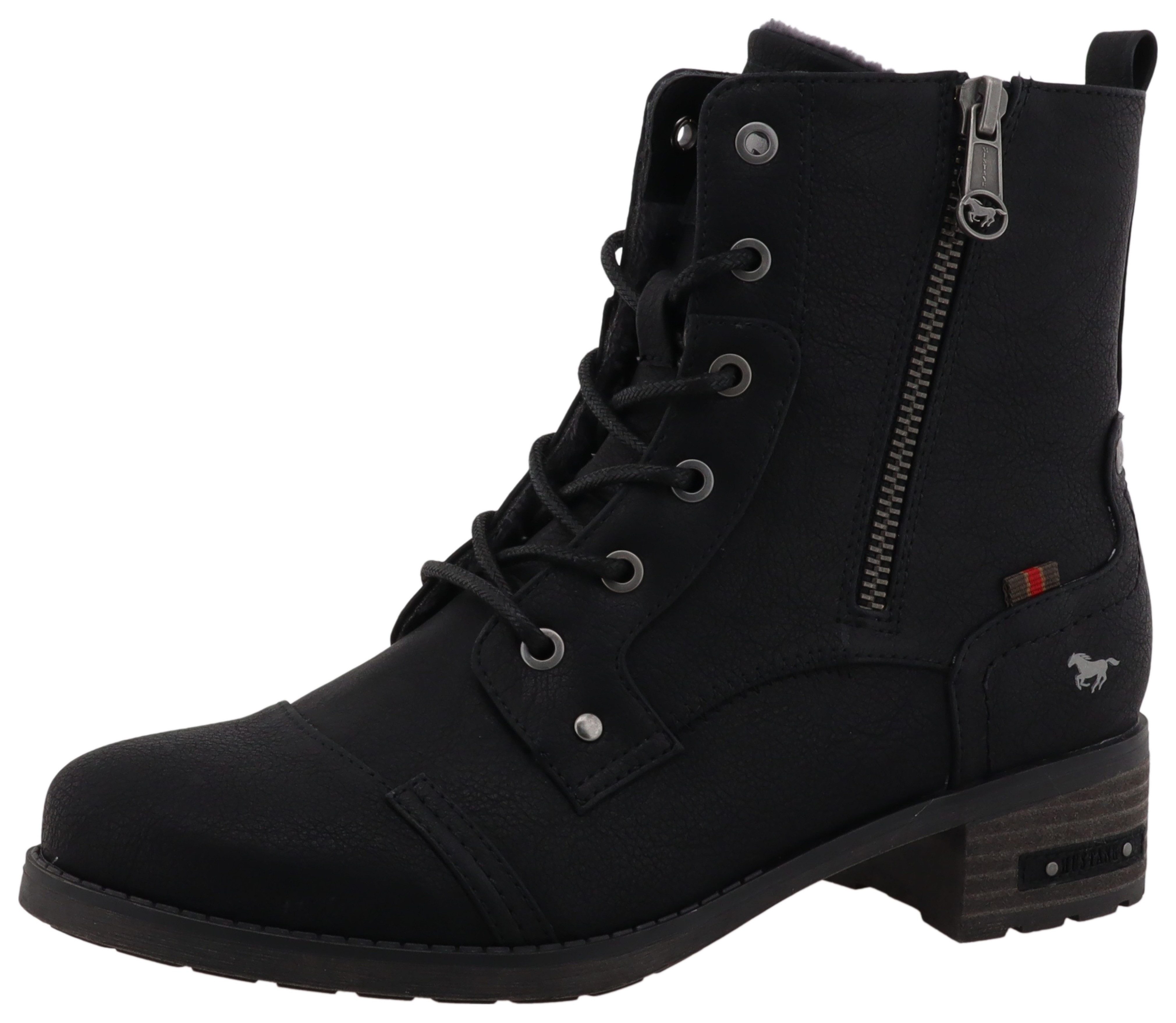 Mustang Shoes Fabienne Winterstiefelette Schnürstiefelette mit günstig online kaufen