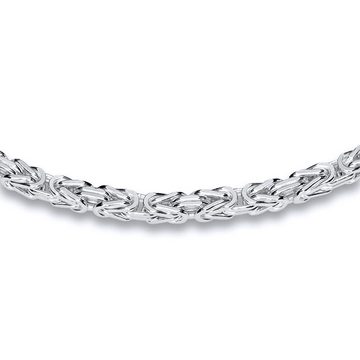 JEWLIX Königsarmband 925 Silber Königsarmband 2mm KA0020 (Länge: 21cm)