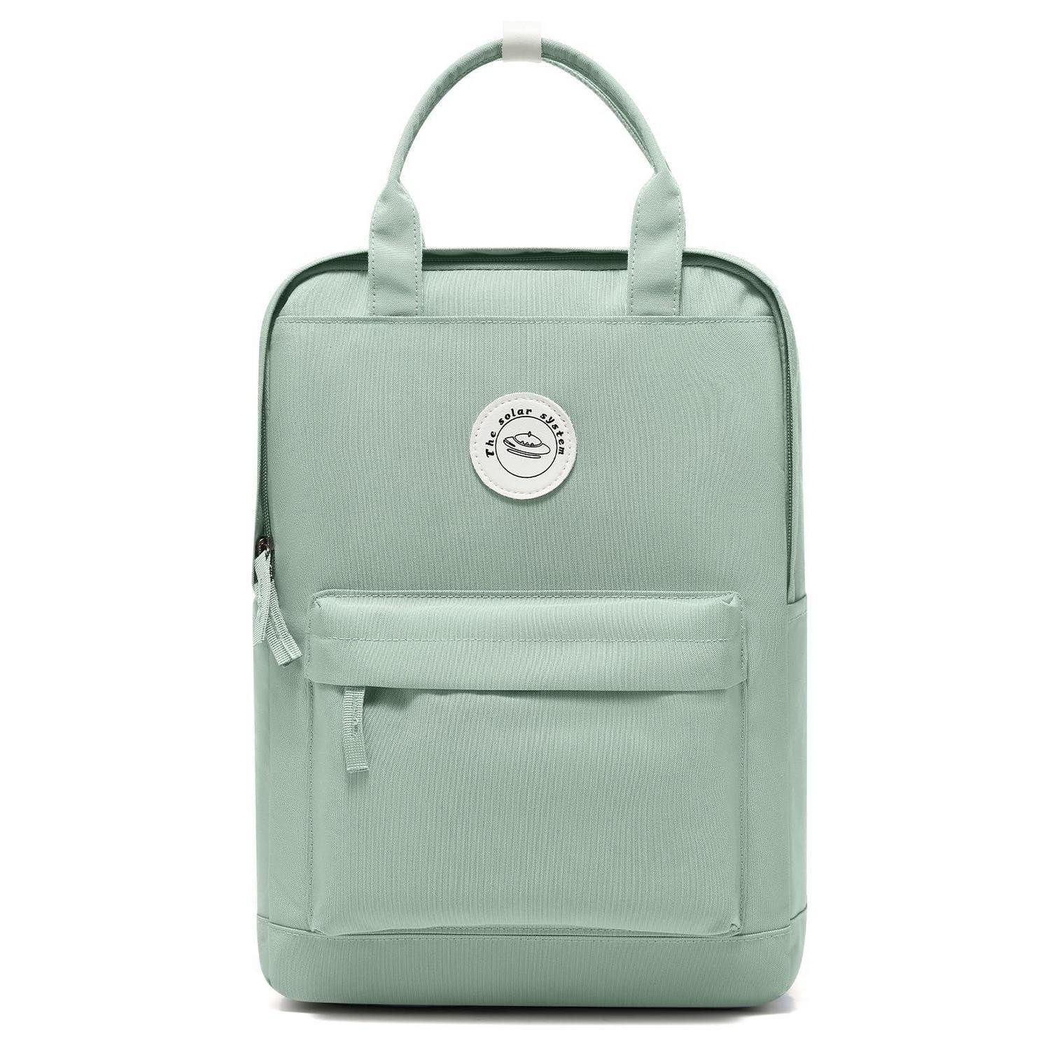 LuxusKollektion Schulrucksack Schulrucksack Teenager Mädchen Jungen Freizeit Daypack Hellgrün