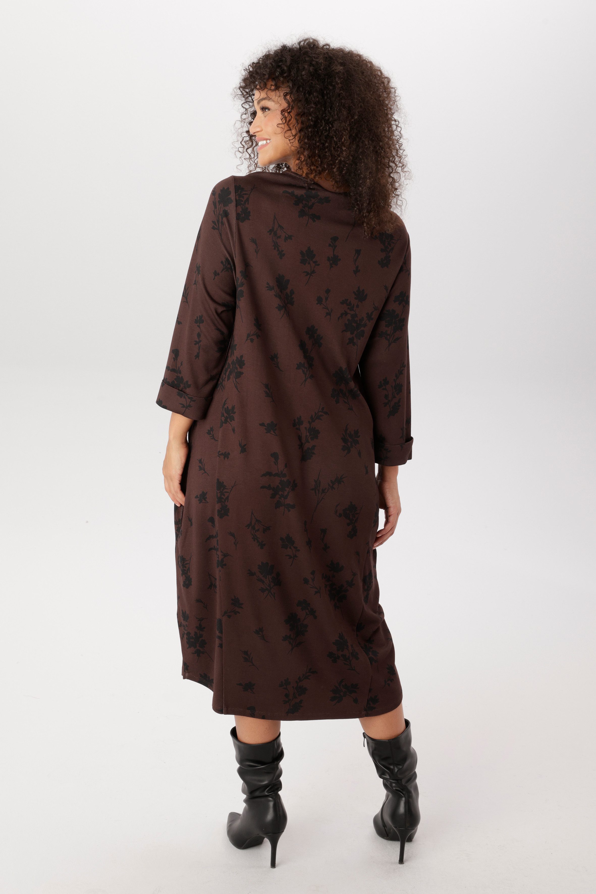 Aniston PLUS Jerseykleid mit denzenten Blumen bedruckt - NEUE KOLLEKTION