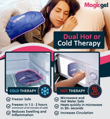 Magic Gel Kühlakku Kühlendes Kissen Gelmatte - Wiederverwendbare Kühlmatte, Cooling Pillow Gel Mat - Reusable Cooling Pad