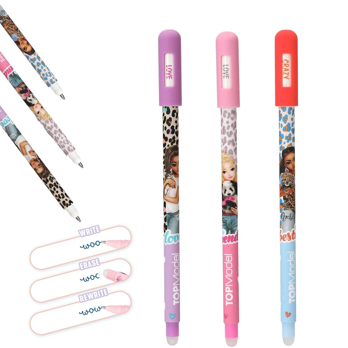 Depesche Spiel TOPModel Radierbare 1x Gelstift mit Stimmungs-Statement