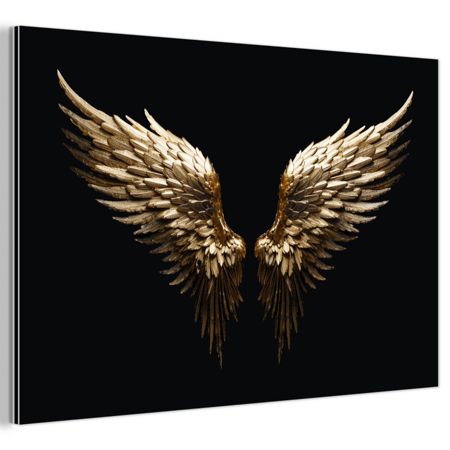MuchoWow Metallbild Flügel - Engel - günstig online kaufen
