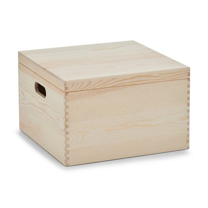 HTI-Living Aufbewahrungsbox Aufbewahrungsbox Cube (1 St) Holzkiste mit Deckel