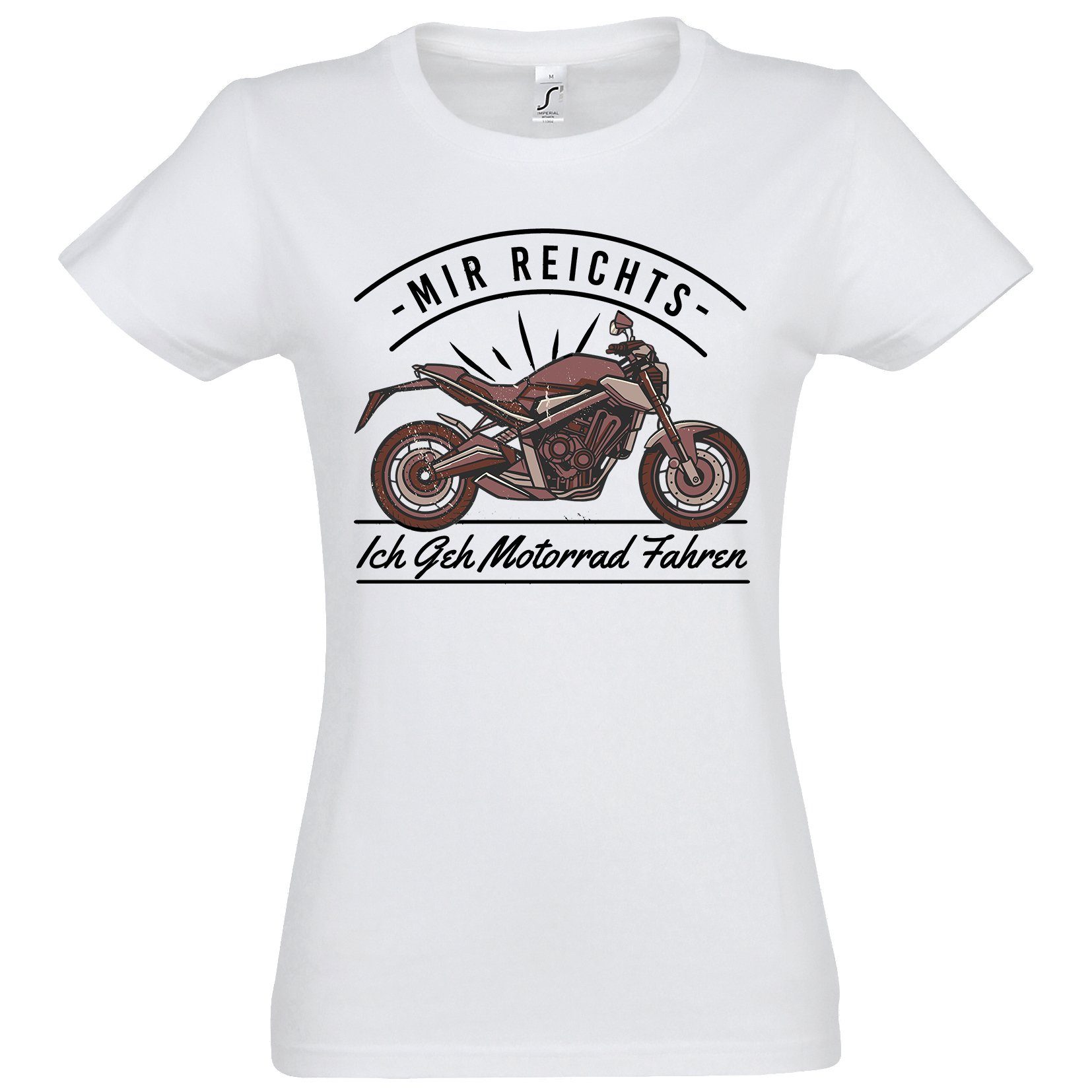 Youth Designz T-Shirt Ich Geh Motorrad günstig online kaufen