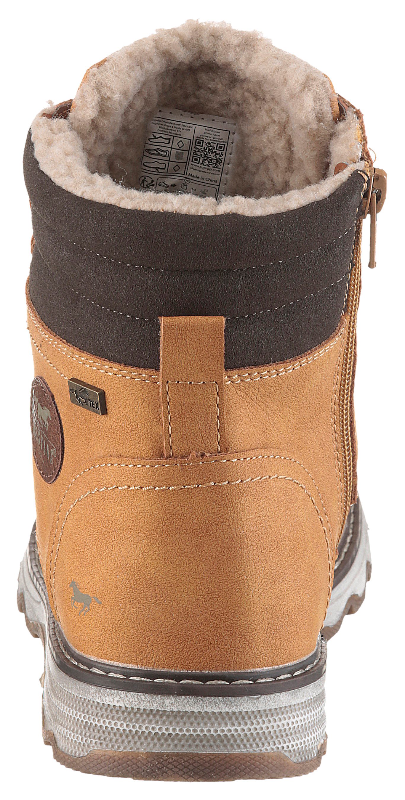 Mustang Shoes Arturo Winterboots Schnürboots, Outdoorboots mit TEX-Membrane