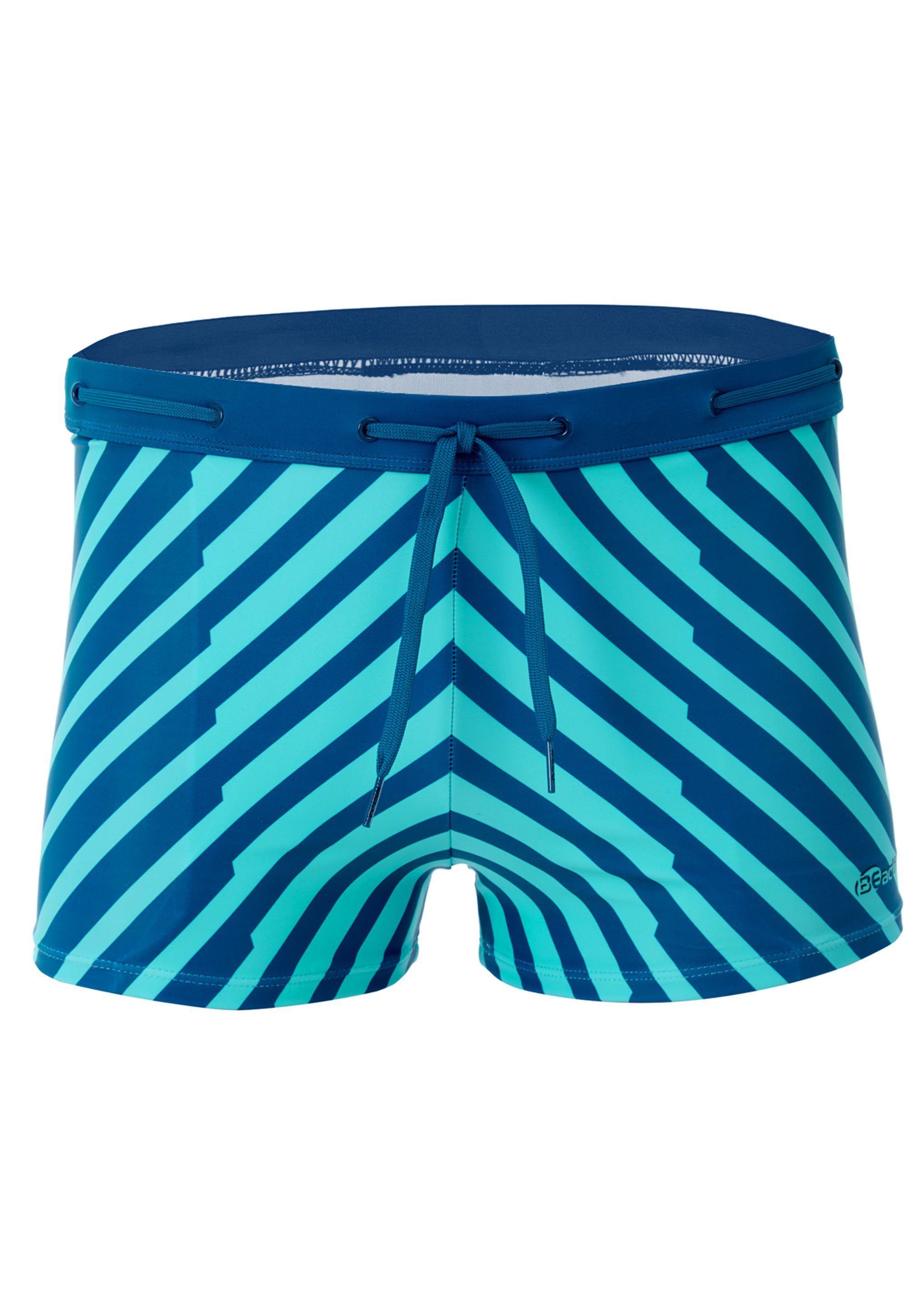 Beco Trunks in Swimwear Beermann (1-St) Badehose BEaktive raffiniertem Pfeildesign