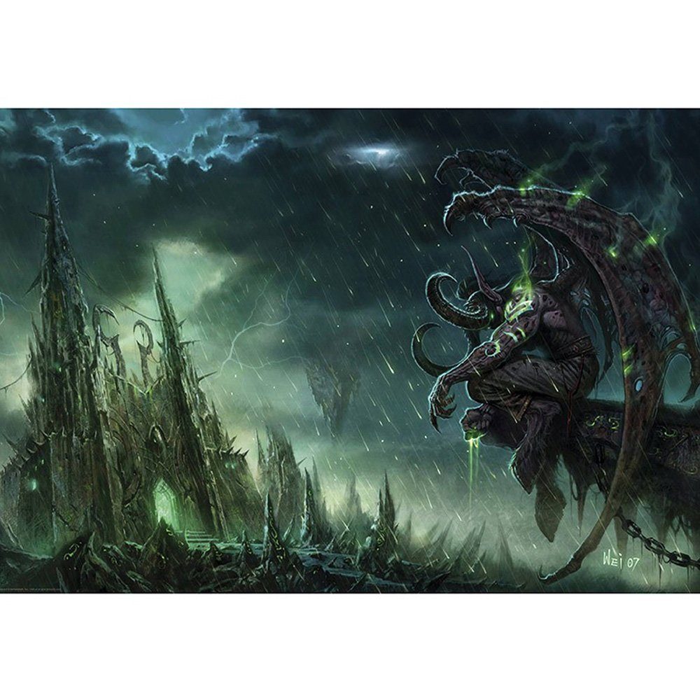 GB eye Poster Illidan Stormrage - World of Warcraft, Illidan Stormrage