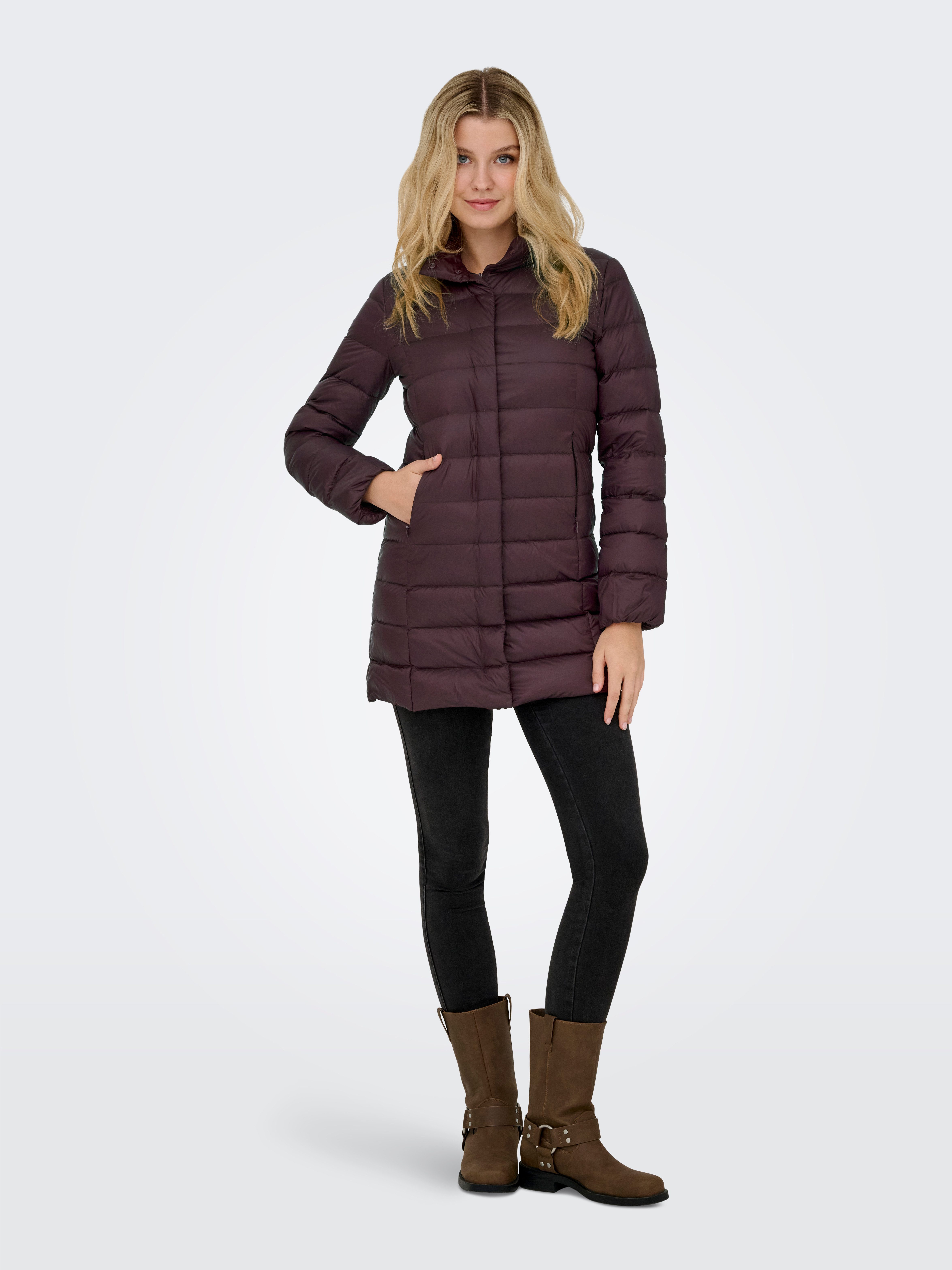 ONLY Steppmantel ONLRUBY QUILTED DOWN COAT OTW – Bild 4 von 5