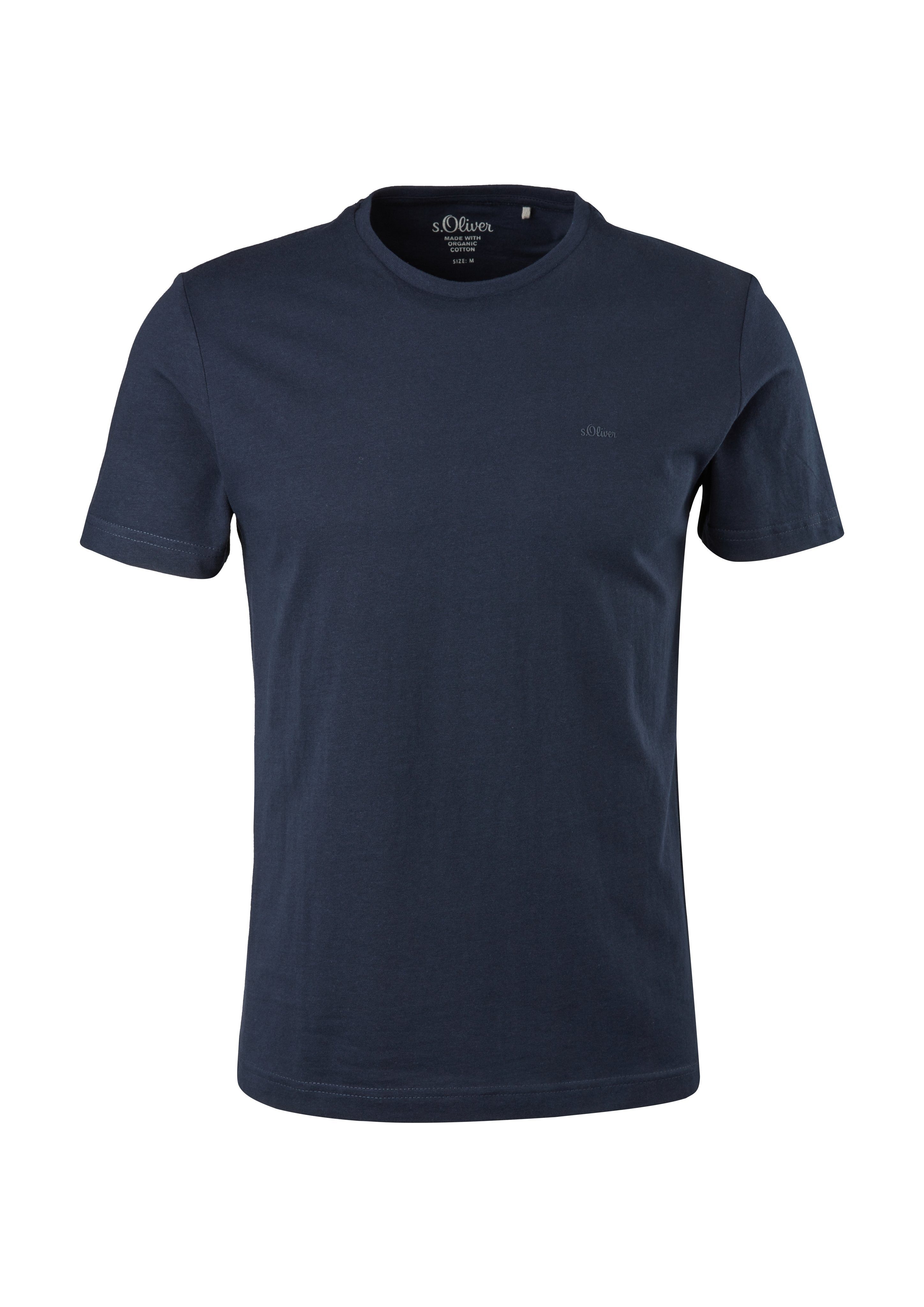 Kurzarmshirt Jerseyshirt mit Crew Neck (1-tlg) günstig online kaufen