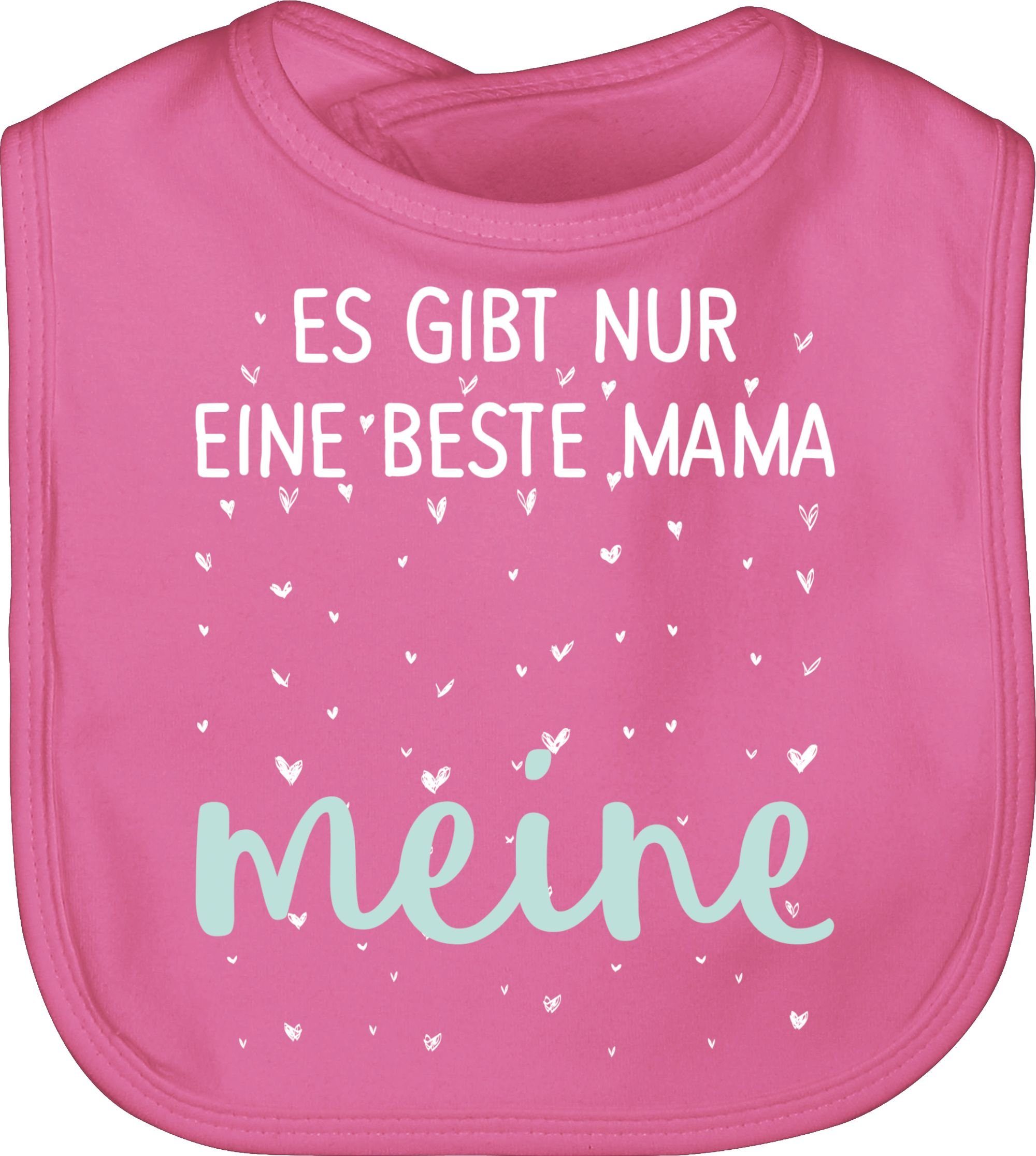 Shirtracer Lätzchen »Es gibt nur eine beste Mama Meine weiß