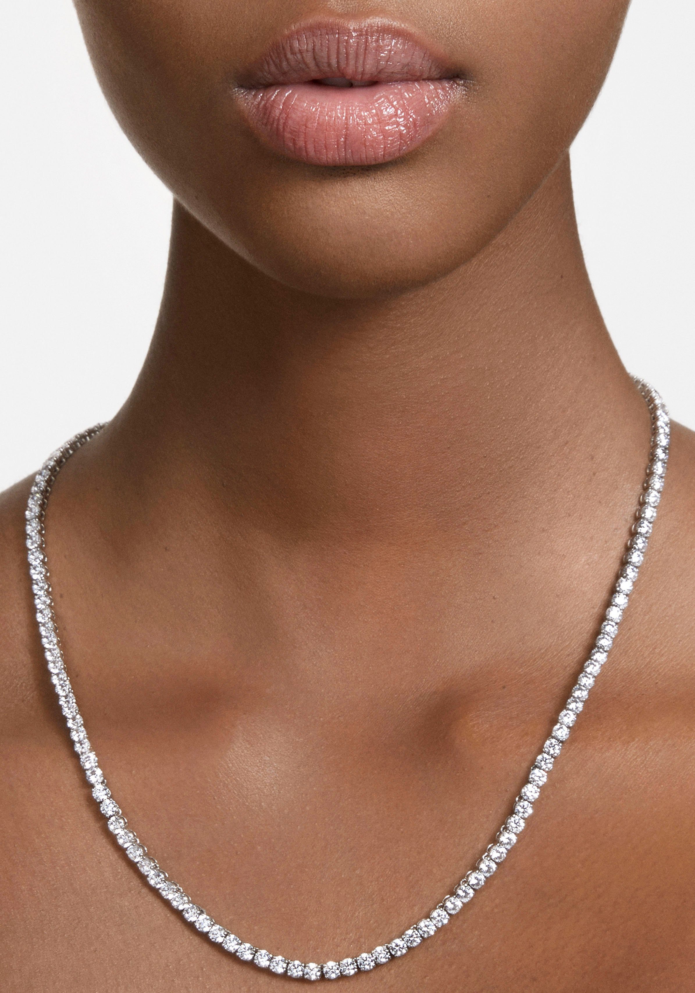 Swarovski Collier Matrix Tenniskette, Ru...