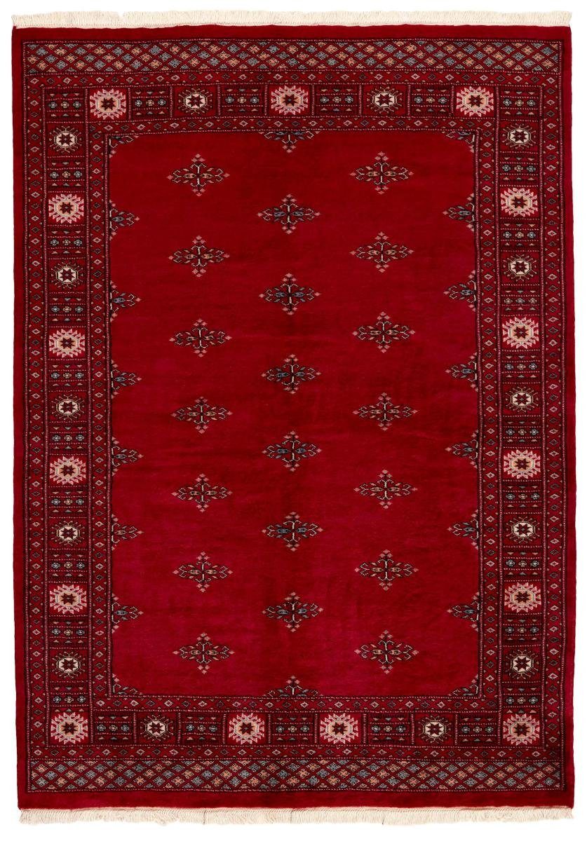 Orientteppich Pakistan Buchara 3ply 140x200 Handgeknüpfter Orientteppich, Nain Trading, rechteckig, Höhe: 8 mm