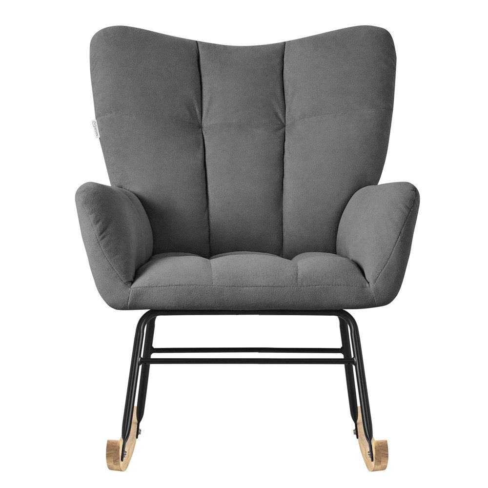 ML-DESIGN Schaukelstuhl Schaukelsessel Ohrenstuhl Schaukelstuhl Akzentstuhl günstig online kaufen