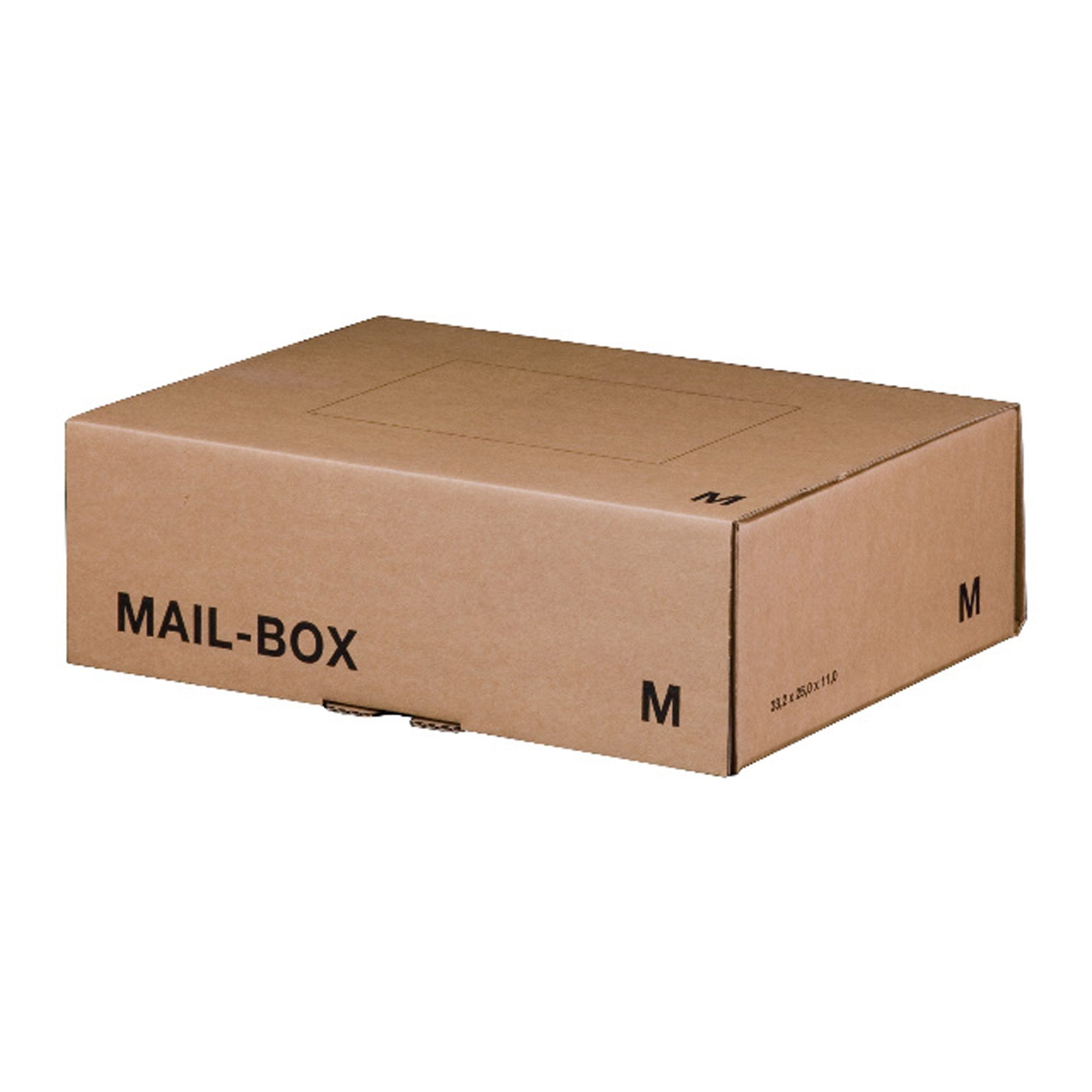 Versandkarton Versandkarton MAIL-BOX 00069030 331x241x104mm M braun