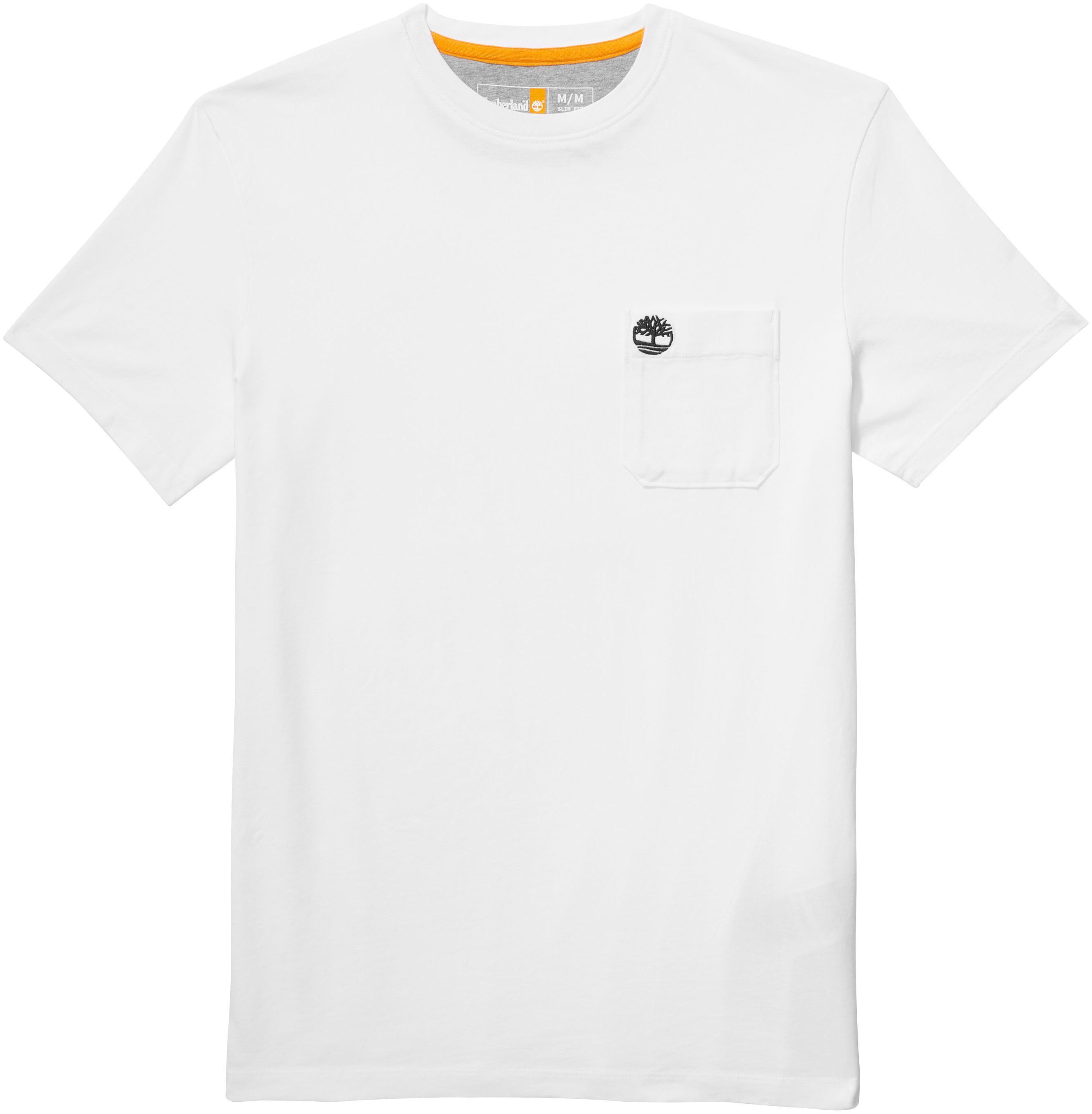Timberland T-Shirt white DUNSTAN RIVER