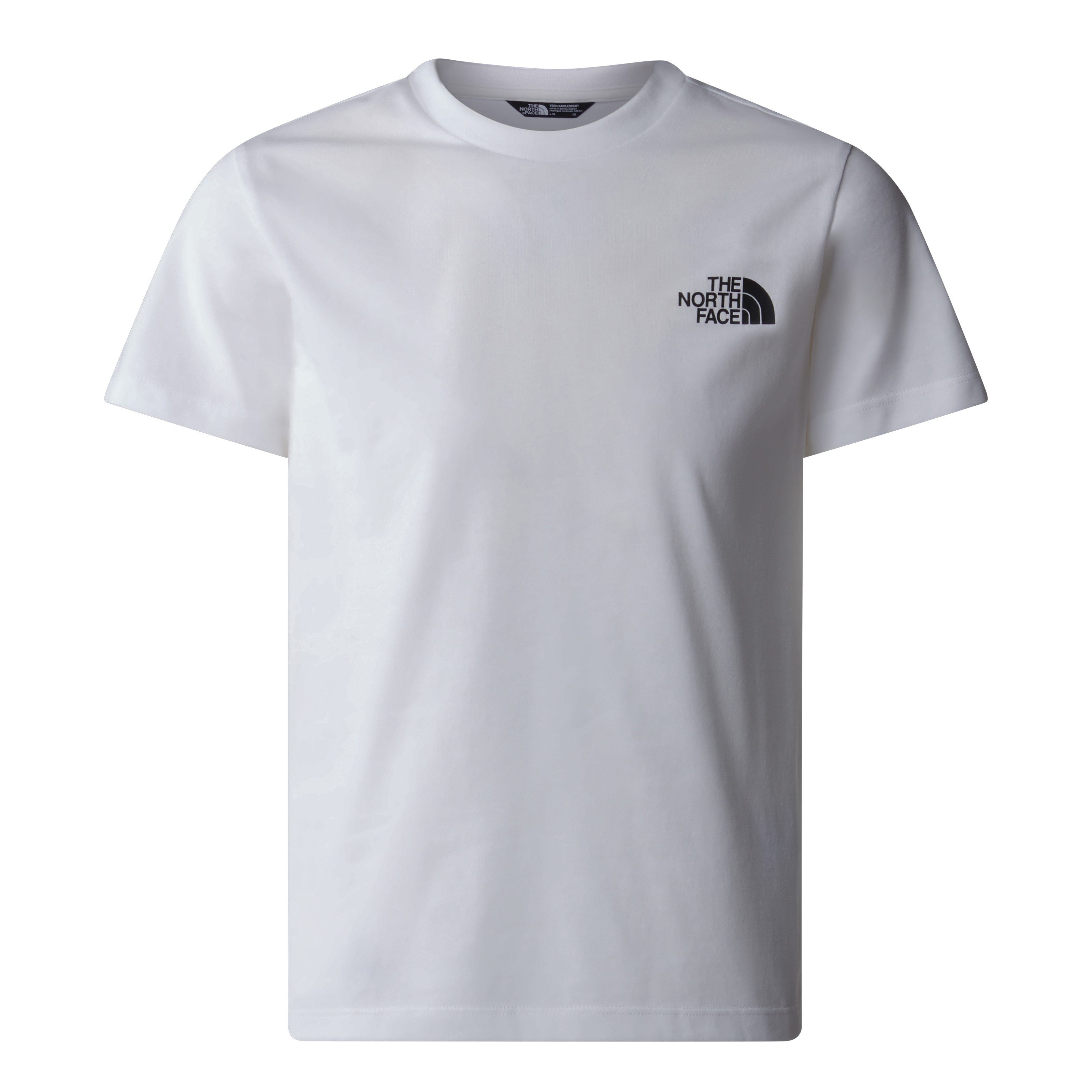 The North Face T-Shirt TEEN S/S SIMPLE DOME TEE sportlicher Stil, Kurzarm, mit Logodruck, aus Baumwollmischung