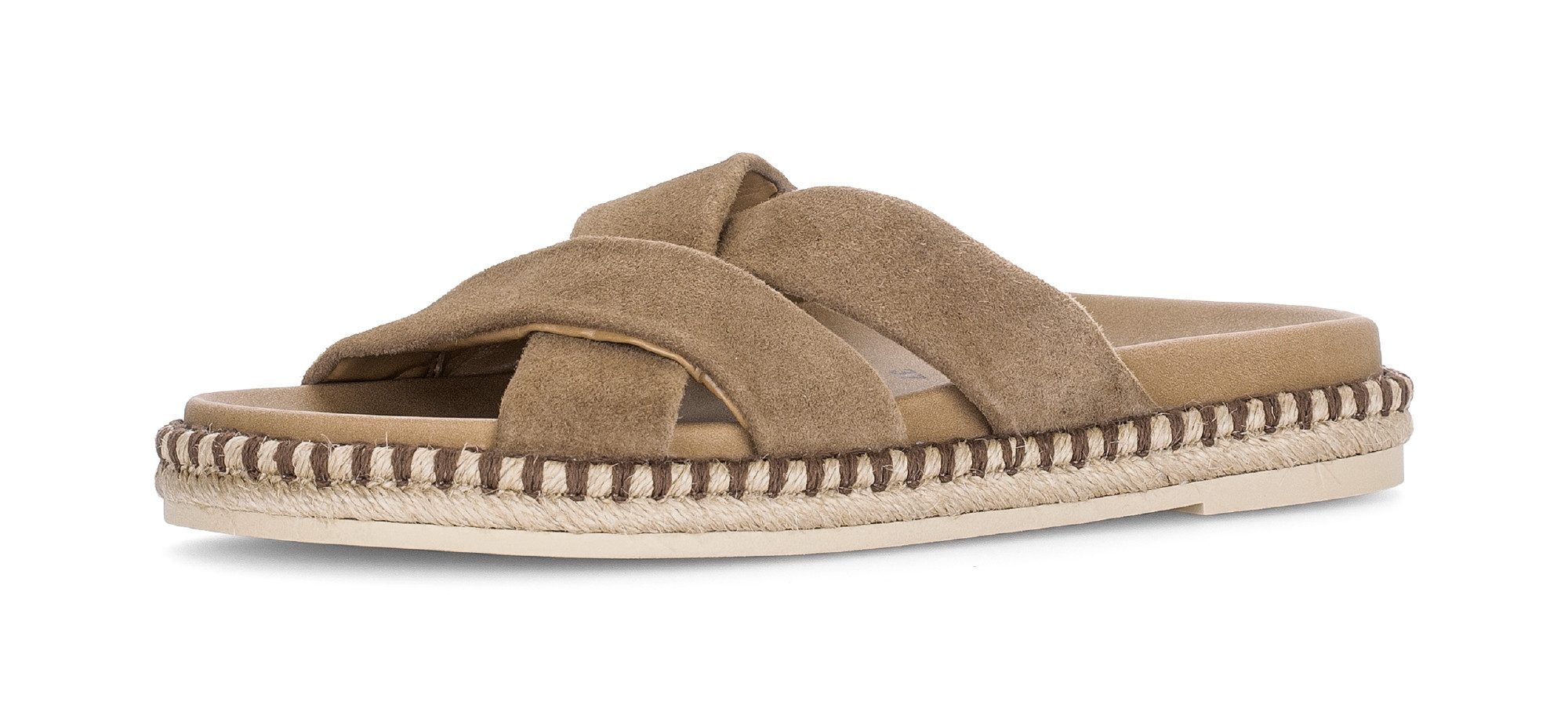 Gabor Pantolette Plateau, Sommerschuh, Schlupfschuh in modischer Optik