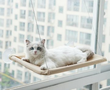 XDeer Katzen-Hängematte Katzen-Hängematte Fensterliege,Katzen Fensterbrett,Katzenhängematte, Katzenfenstersitz Fensterliege, Katzenhängematte, Haustierbett