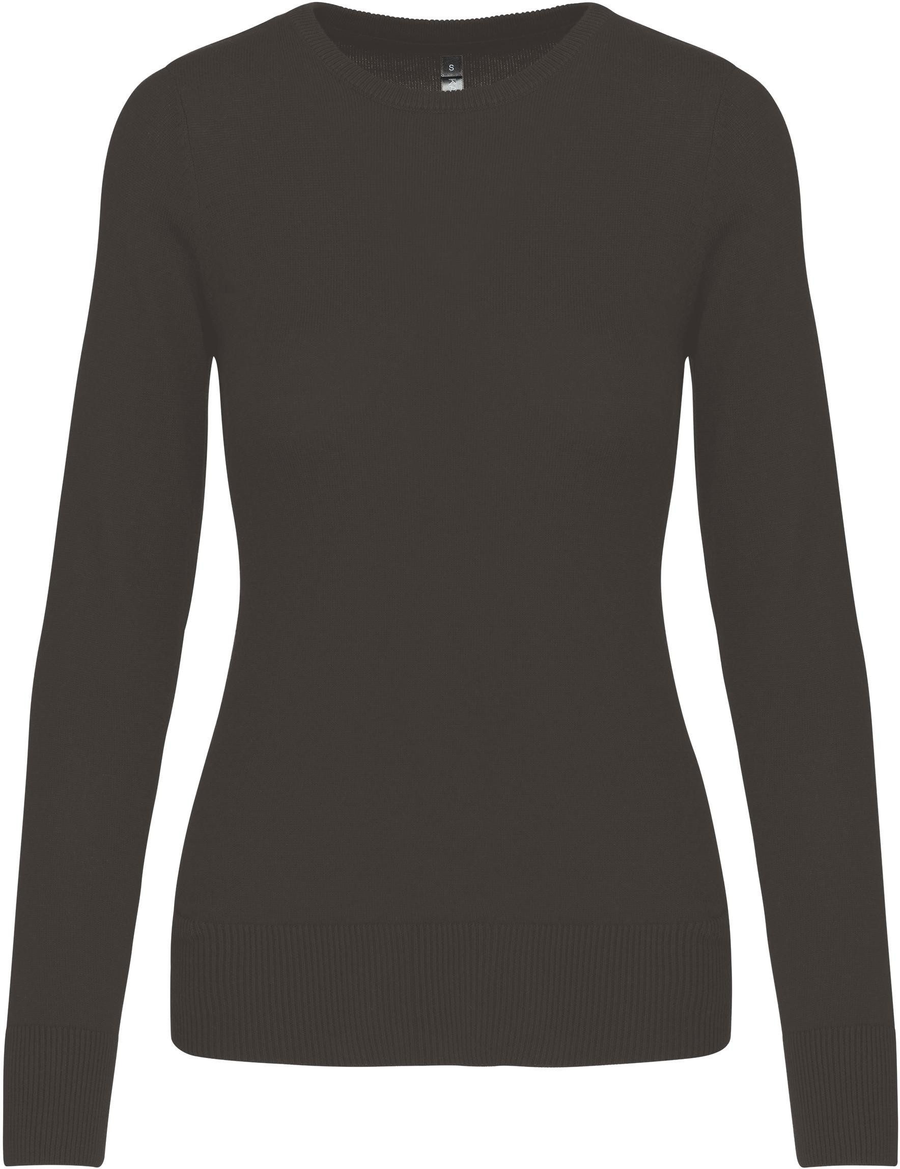 Kariban Sweatshirt Damen Pullover Rundhals