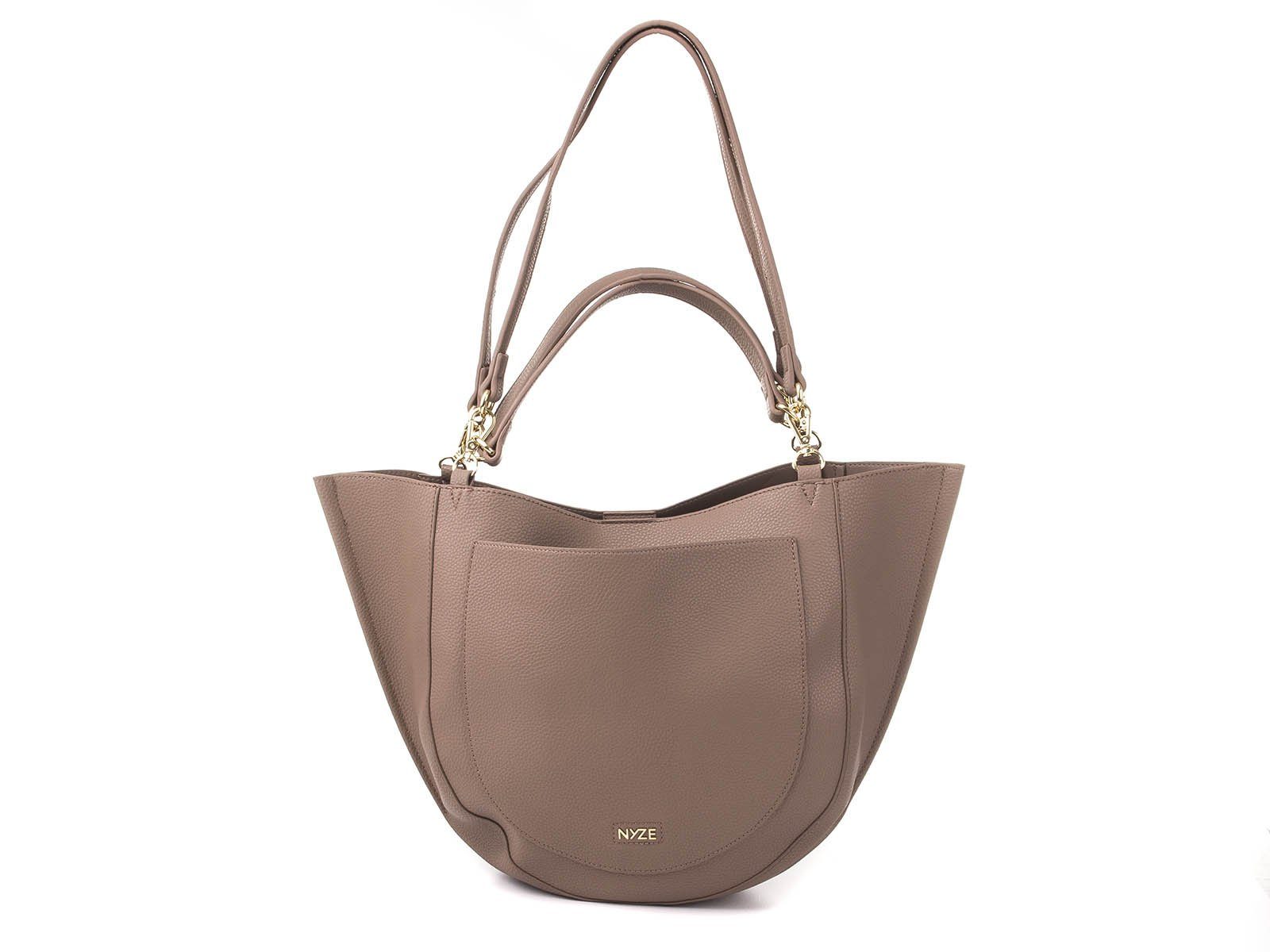 NYZE Shopper Hobo Doubleface Damen Shopper/Beutel (ein Stück, 1-tlg., ca. B/H/T 35/28/15 cm), Innenfach