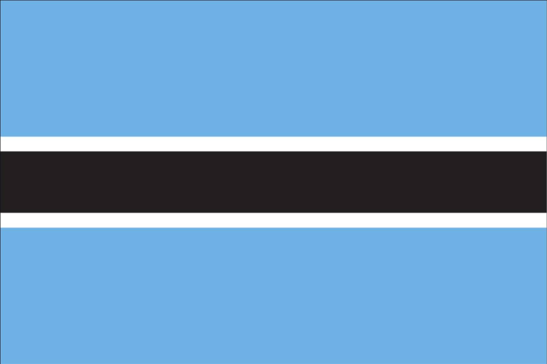 flaggenmeer Flagge Flagge Botswana 110 g/m² Querformat