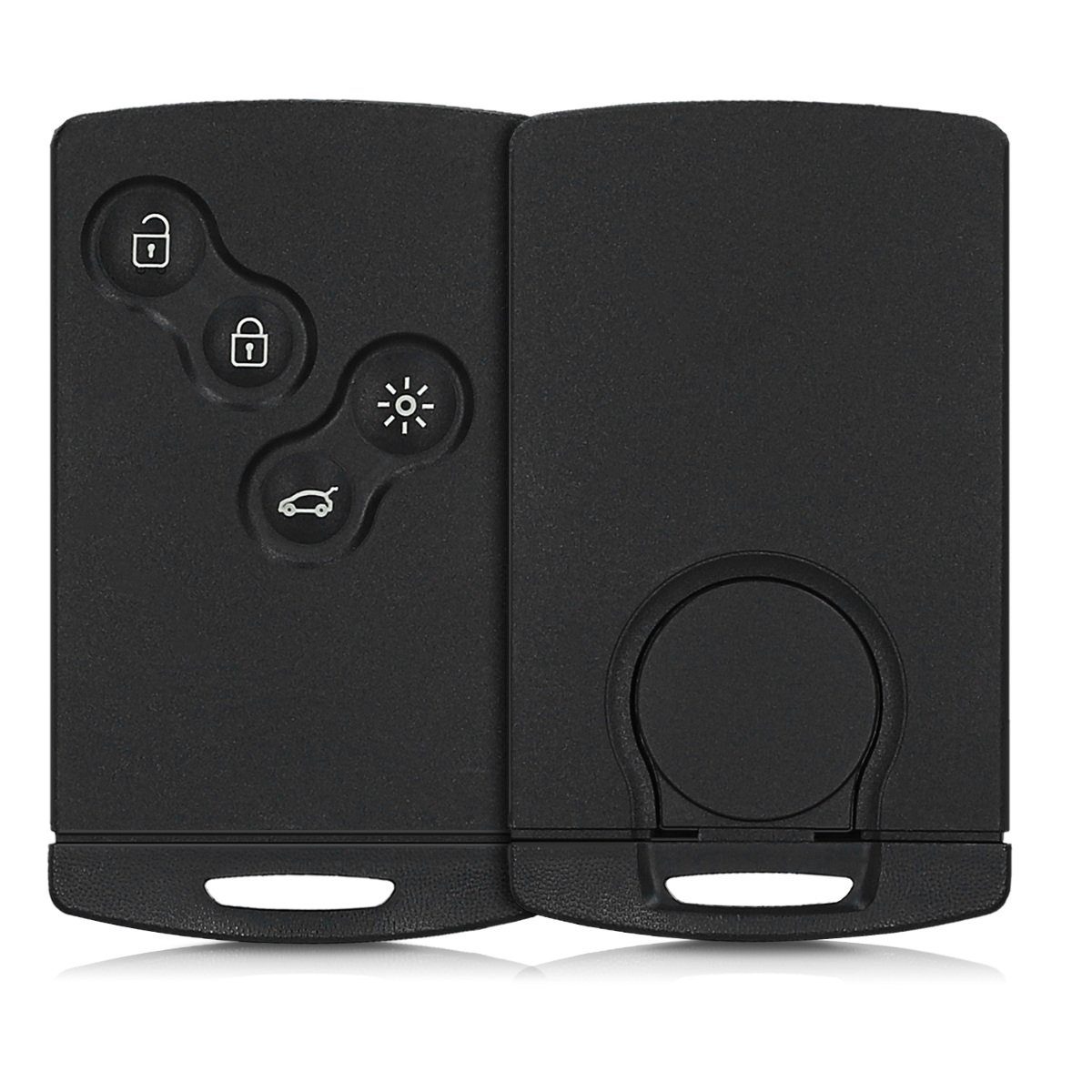 kwmobile Schlüsseltasche Gehäuse für Renault Autoschlüssel, ohne Transponder Batterien Elektronik - Auto Schlüsselgehäuse