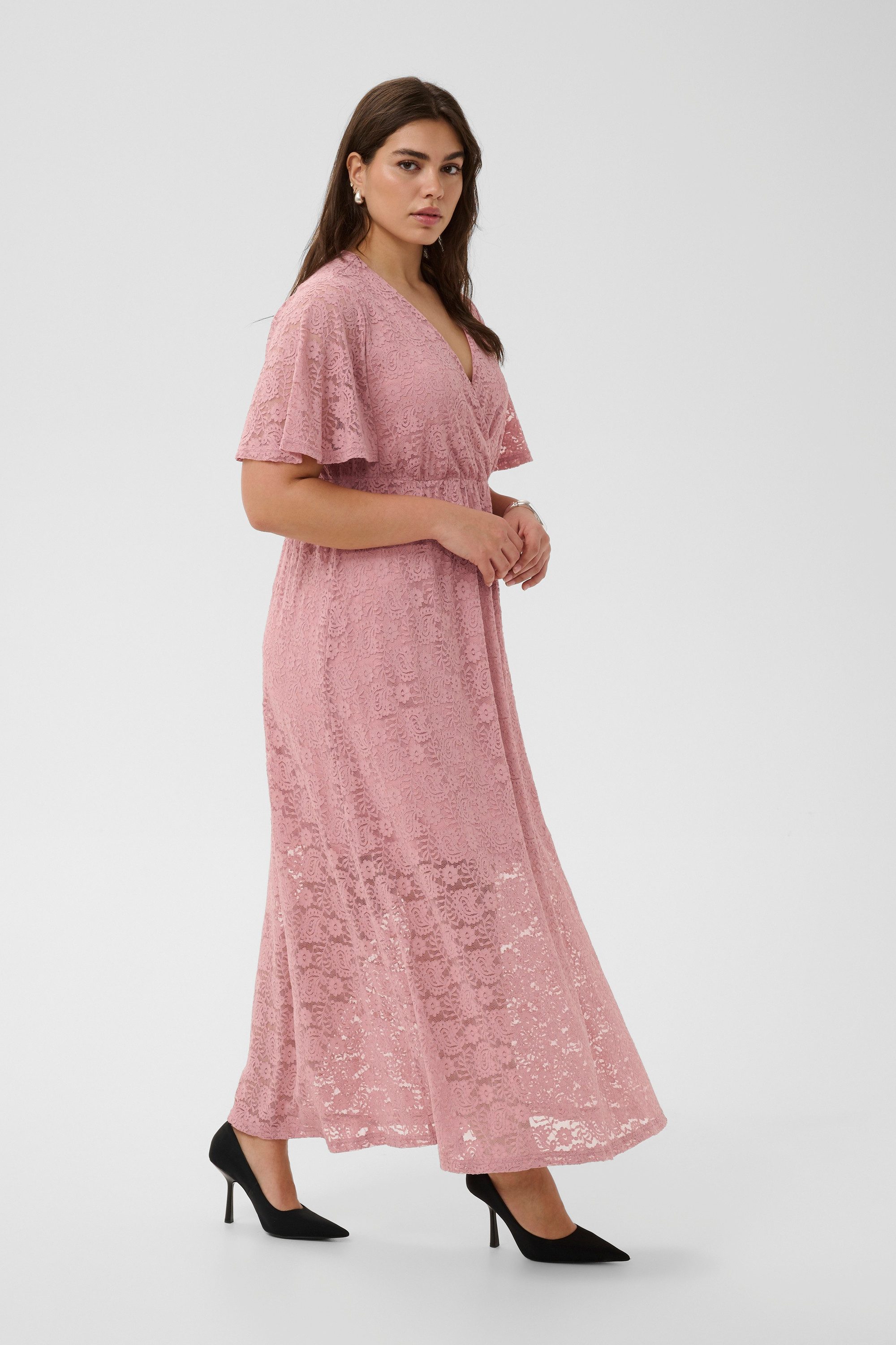 KAFFE Curve Jerseykleid Jerseykleid KClara Große Größen – Bild 2 von 5