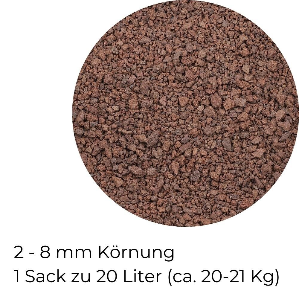 GarPet Lavasteine Lavastein Lavagranulat Grill Garten Lavamulch