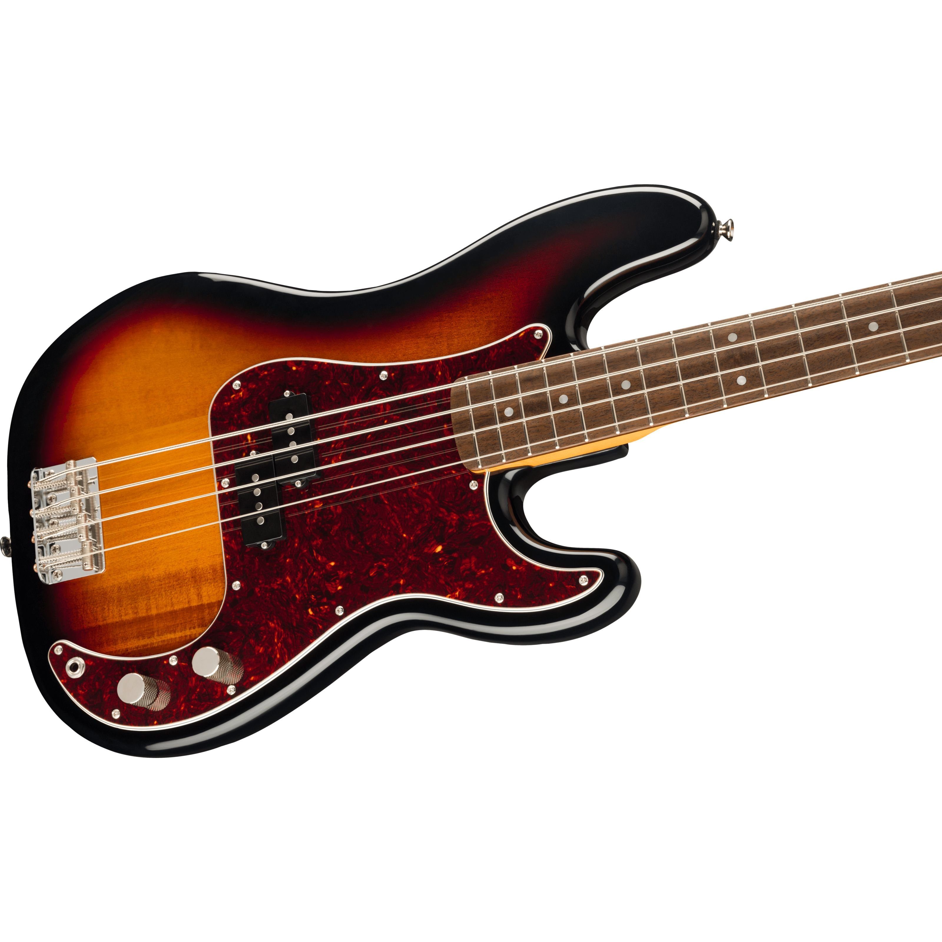 Squier E-Bass, E-Bässe, 4-Saiter E-Bässe, Classic Vibe '60s Precision Bass 3-Color Sunburst - E-Bass